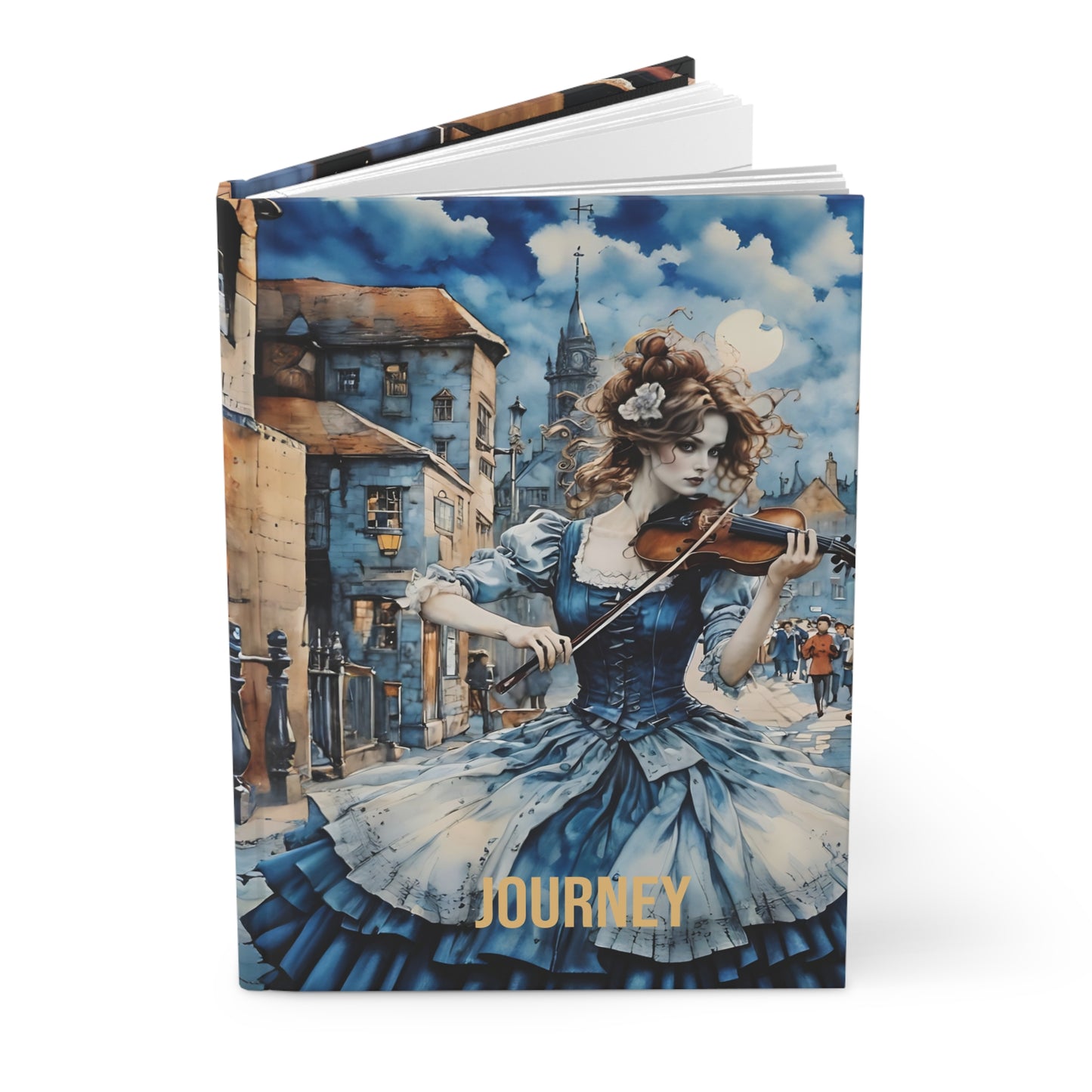 Violin Journal Matte Hardcover