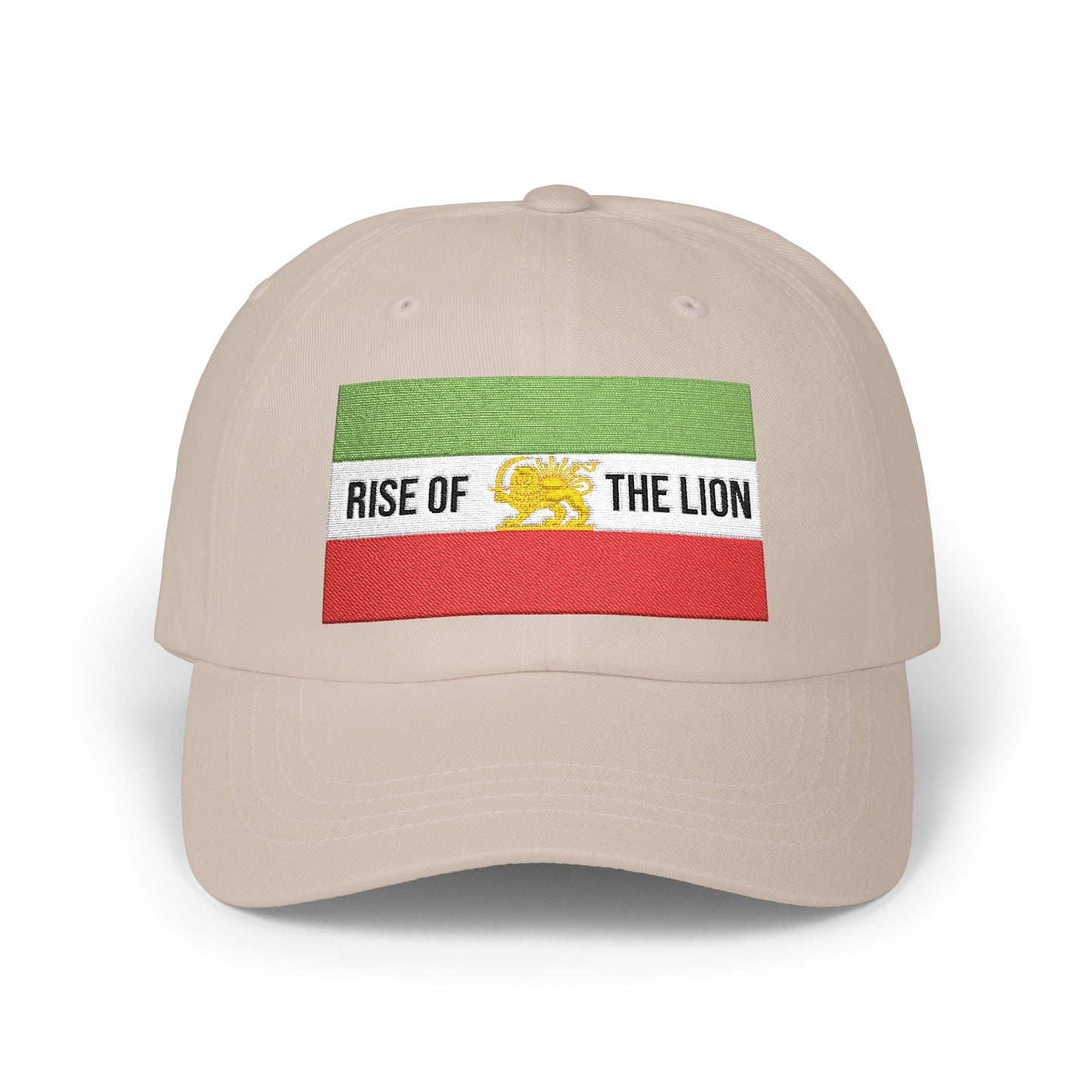 Dad Cap — "Rise of the Lion"  Embroidered Hat