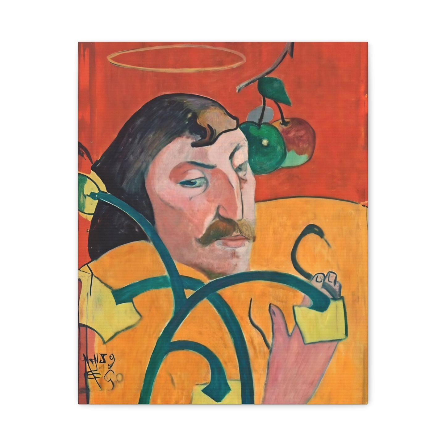 Canvas Print - Gauguin Self-Portrait
