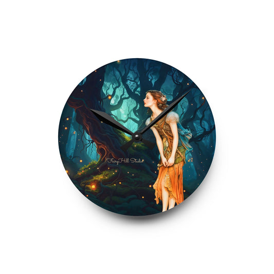 Fairy Forest  Wall Clock