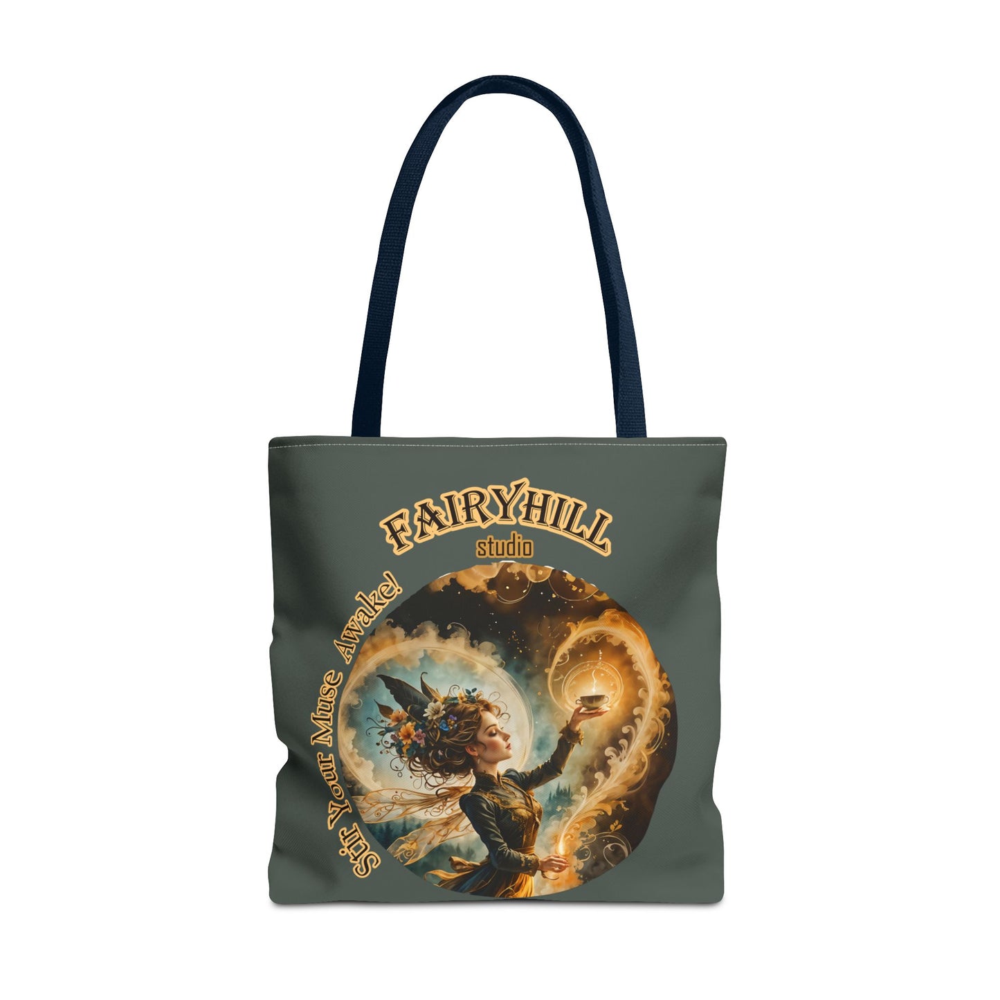 Fairy Tote Bag Embrace your Muse Art Coffee Lover Gift