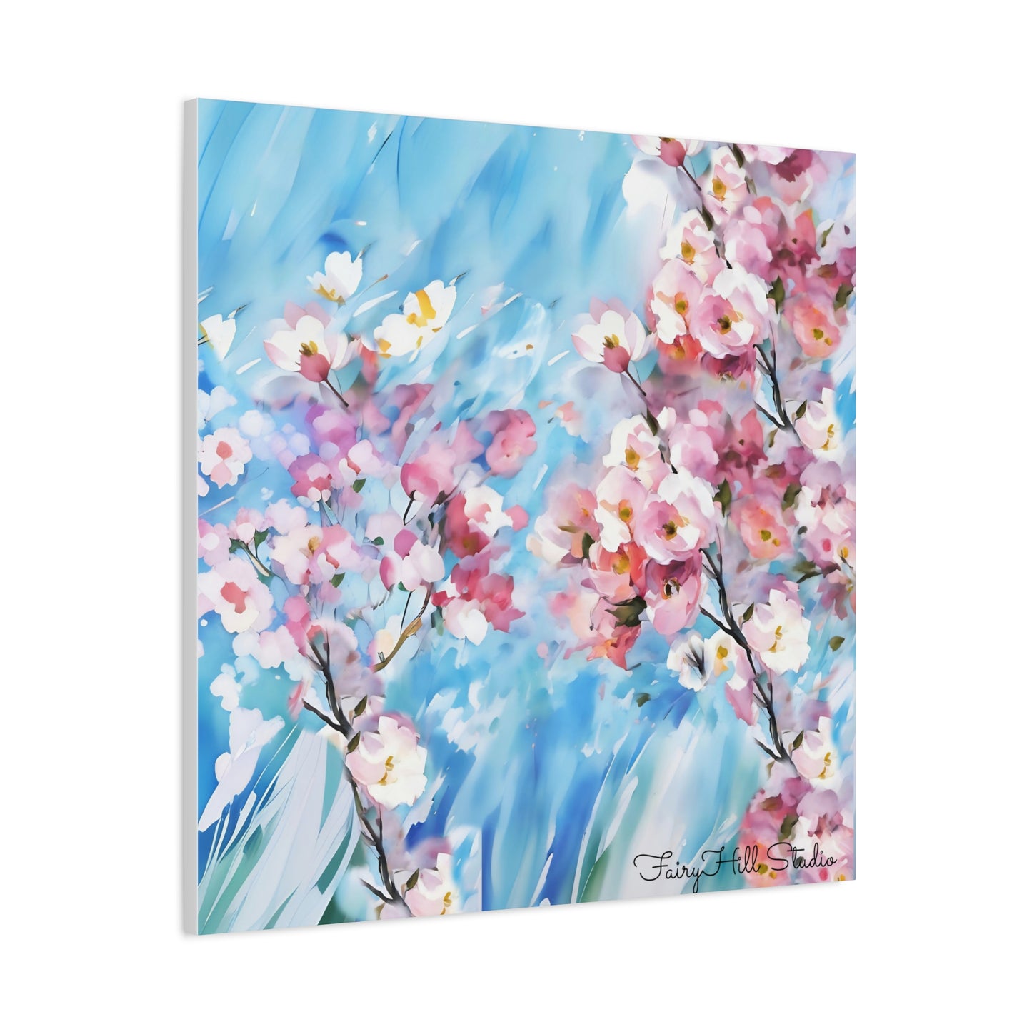Canvas Wall Art - Floral Cherry Blossom