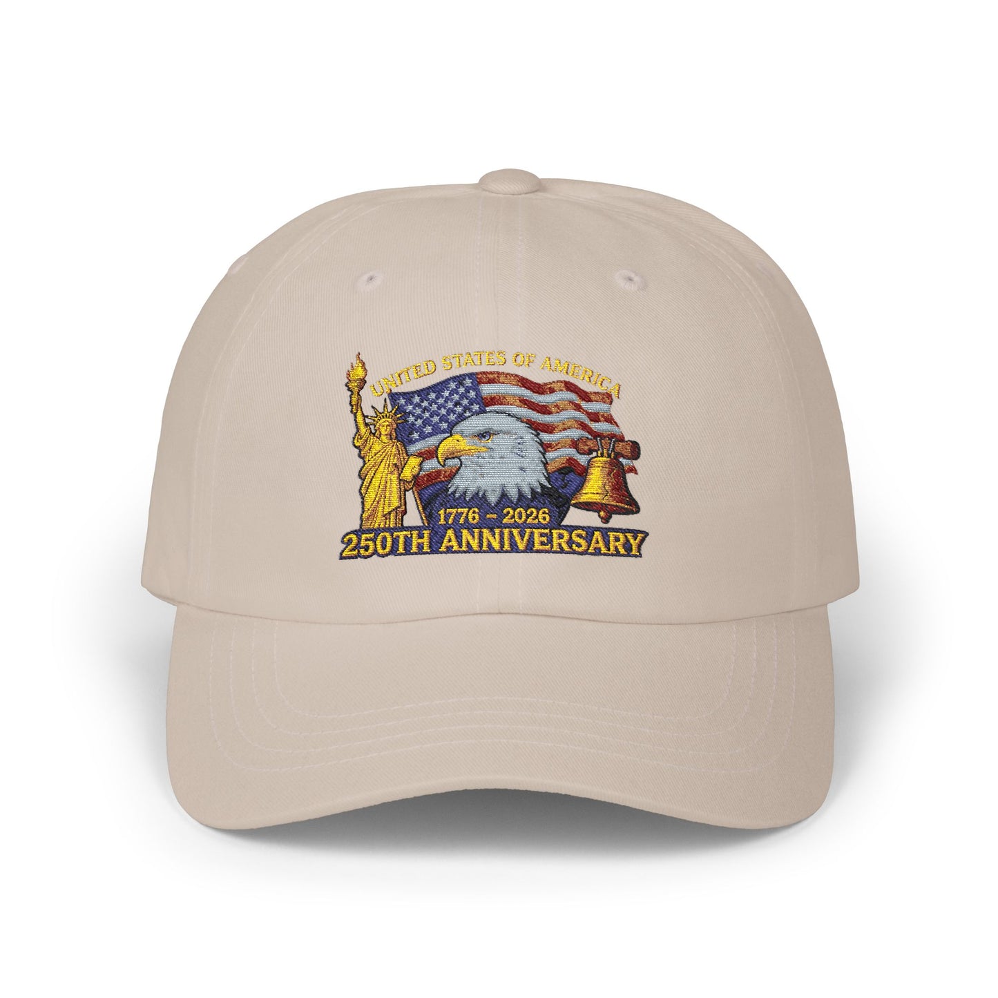 USA 250th Anniversery Cap ,Classic Dad Cap