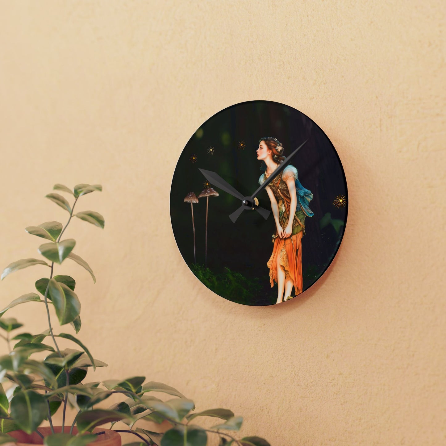 Fairy Forest  Wall Clock