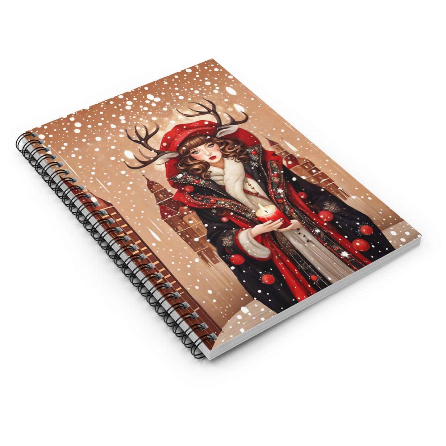 Spiral Notebook -My Christmas Dear Art