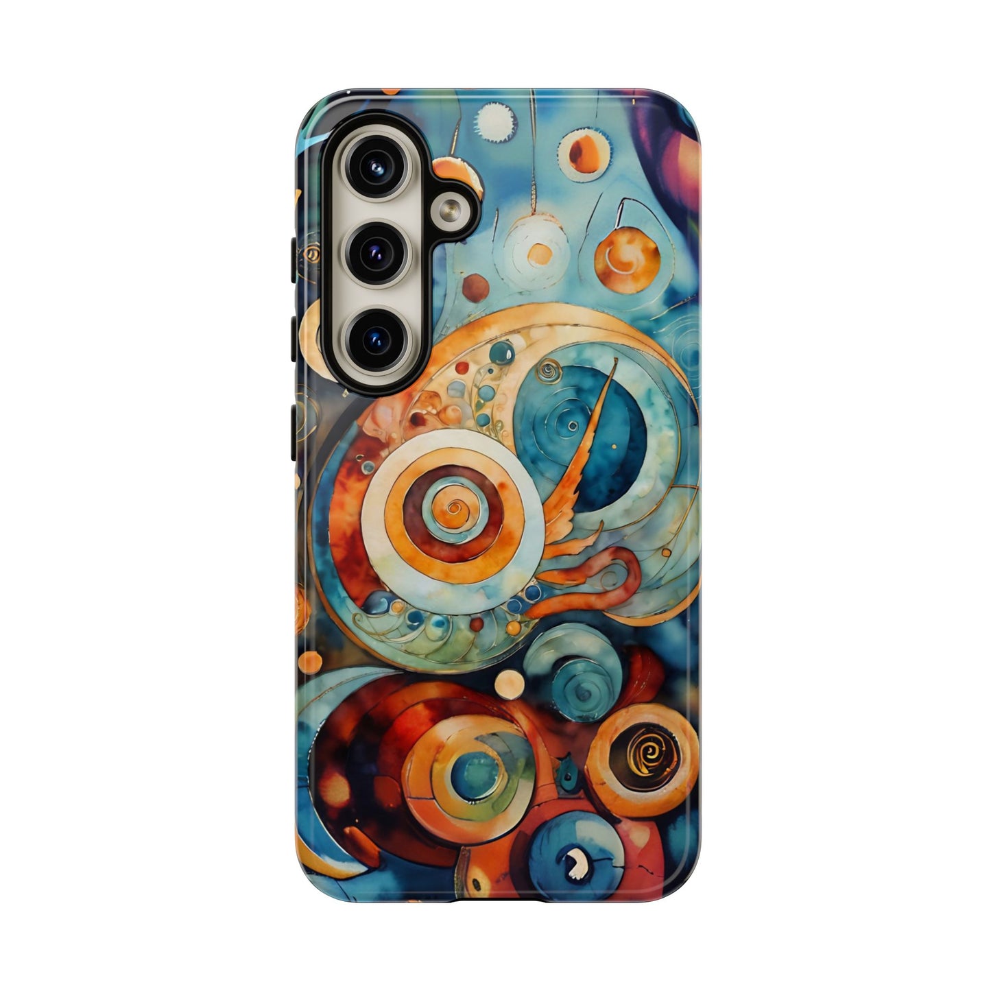 Phone Cases - Beautiful Abstract Circular Art Design