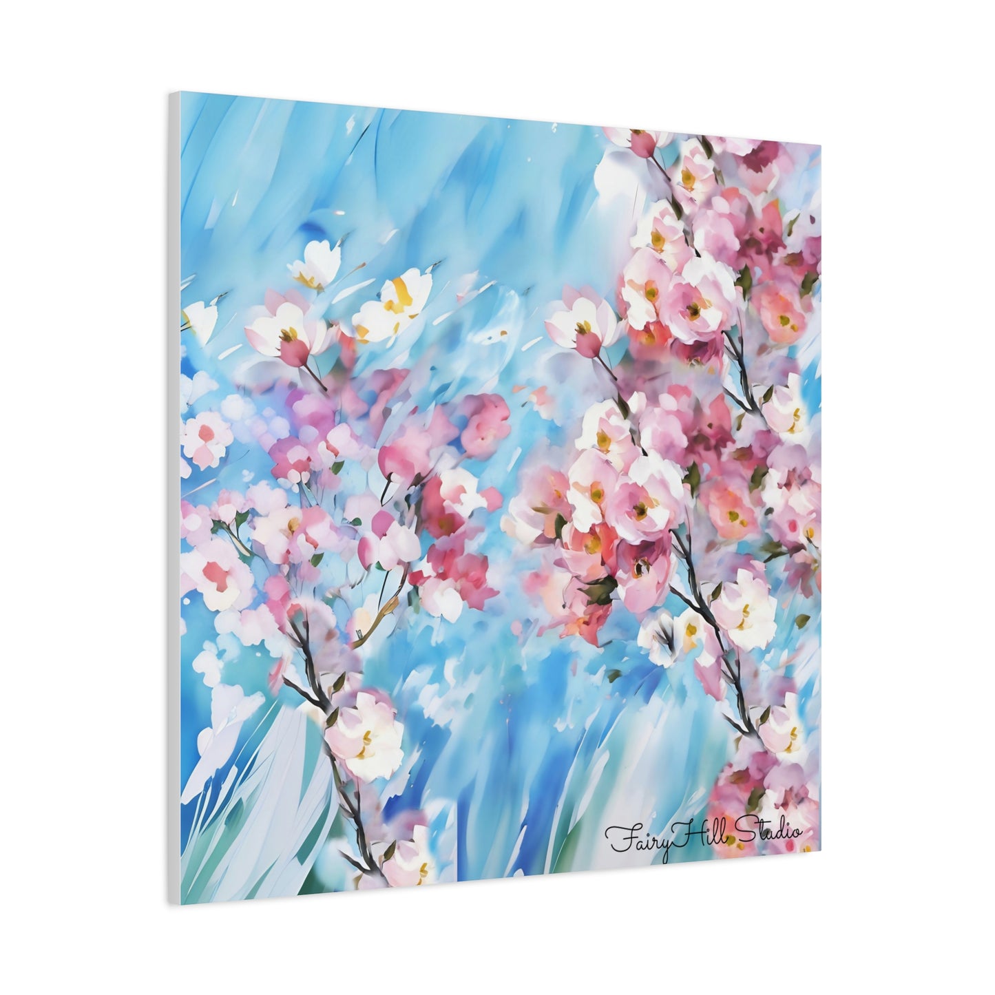 Canvas Wall Art - Floral Cherry Blossom
