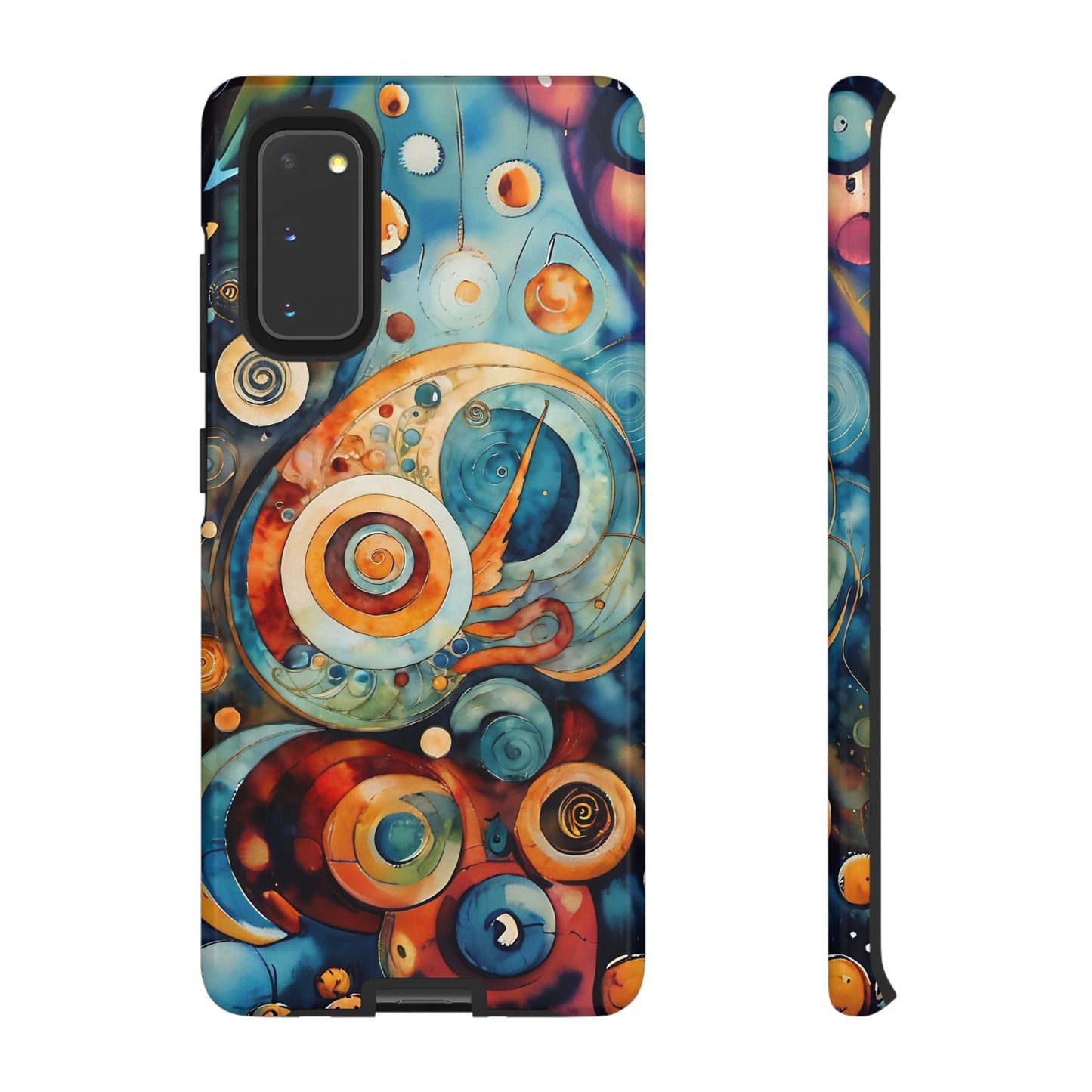 Phone Cases - Beautiful Abstract Circular Art Design