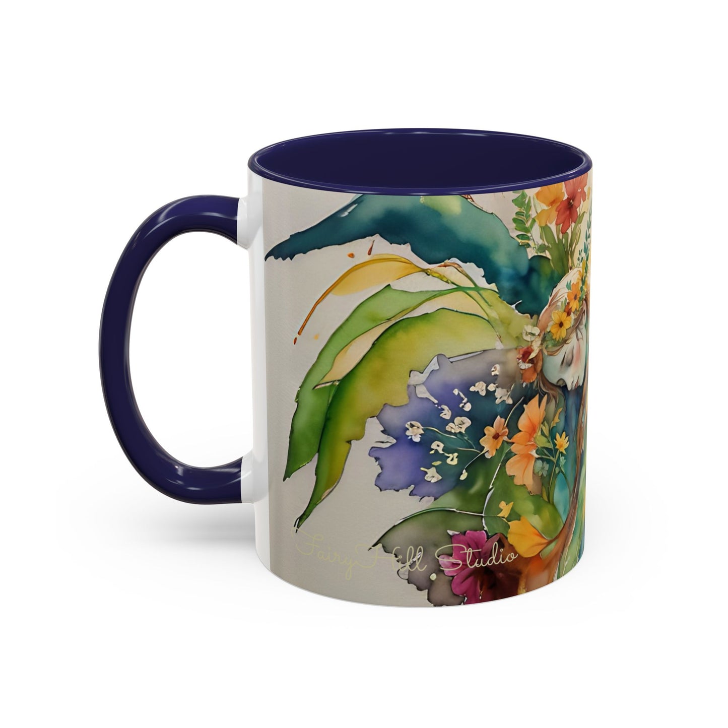 Garden fairy-Themed Coffee Mug - 11 & 15oz Accent Mug for Fairy Lovers