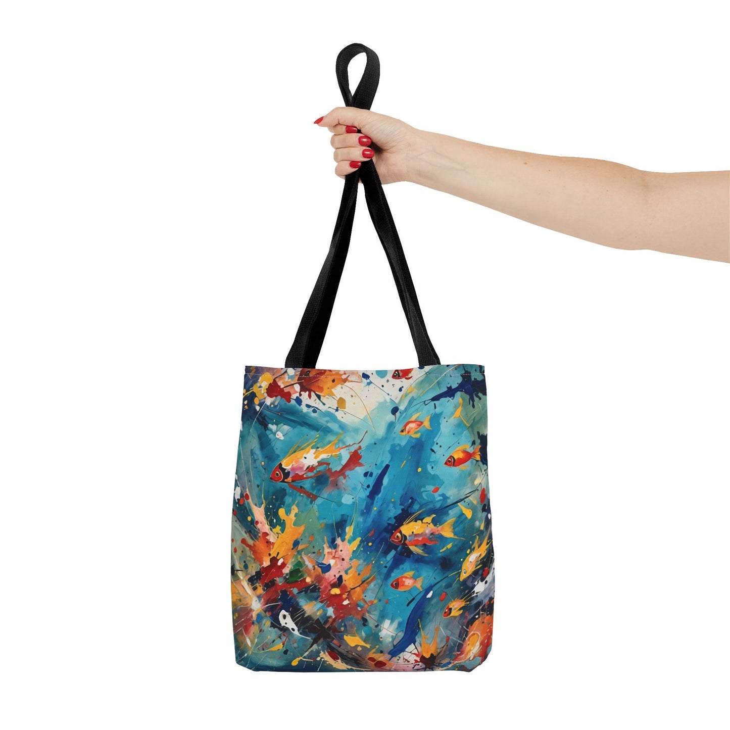 Fish Art Tote Bag