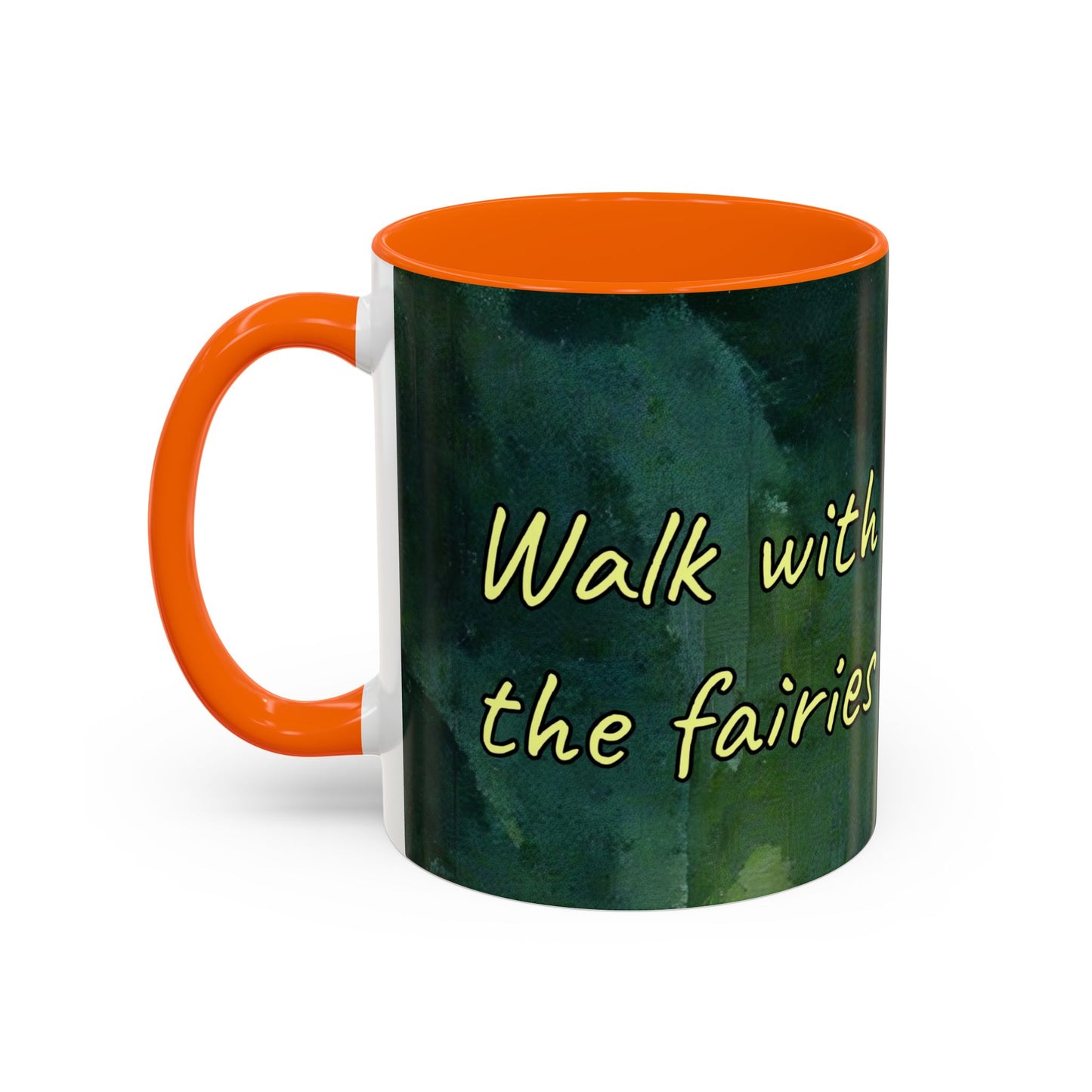 Sleeping Fairy -Themed Coffee Mug with a quote - 11 & 15oz Accent Mug for Fairy/coffee  Lovers