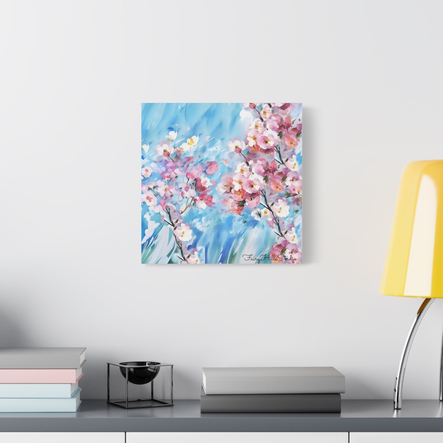 Canvas Wall Art - Floral Cherry Blossom