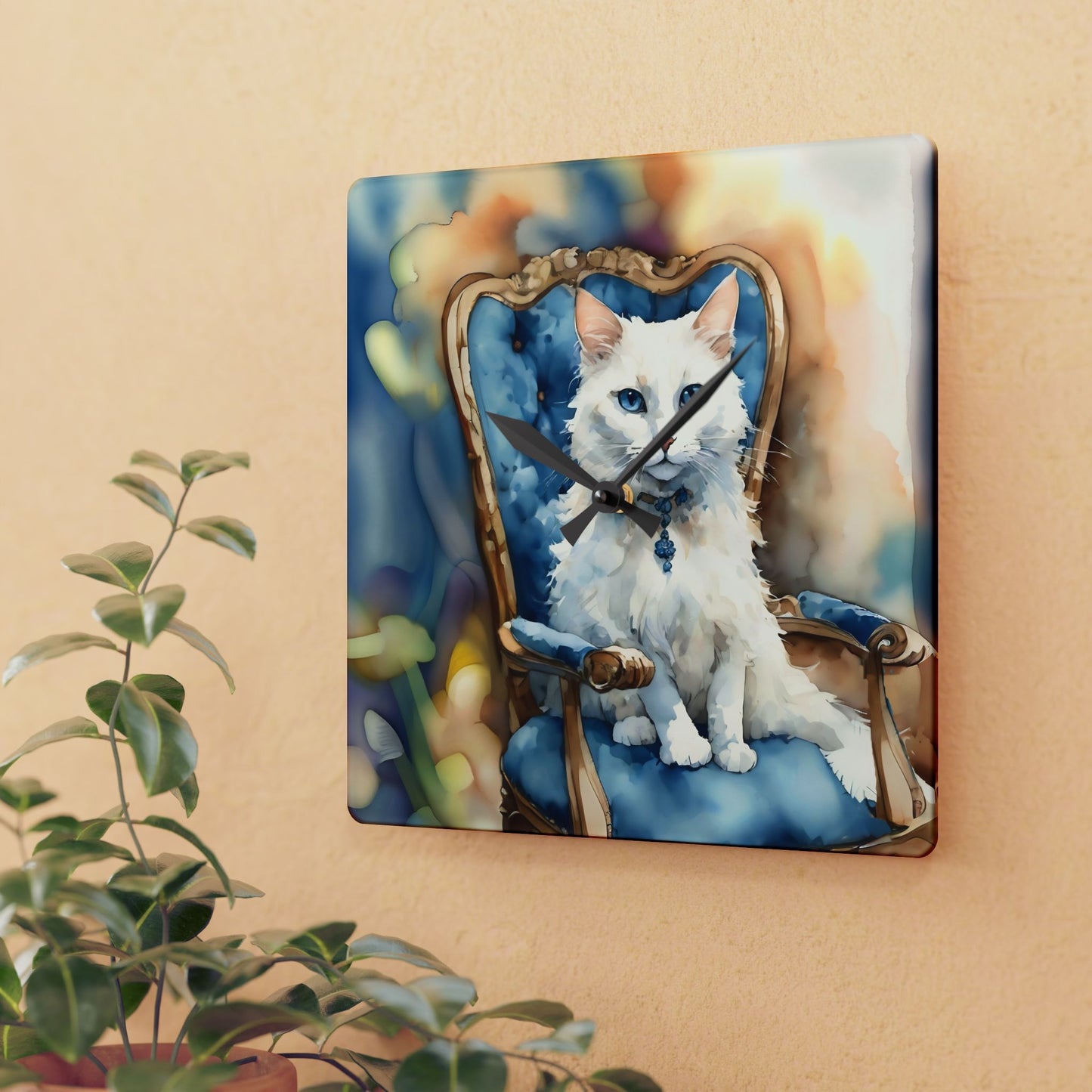 Cat Wall Clock