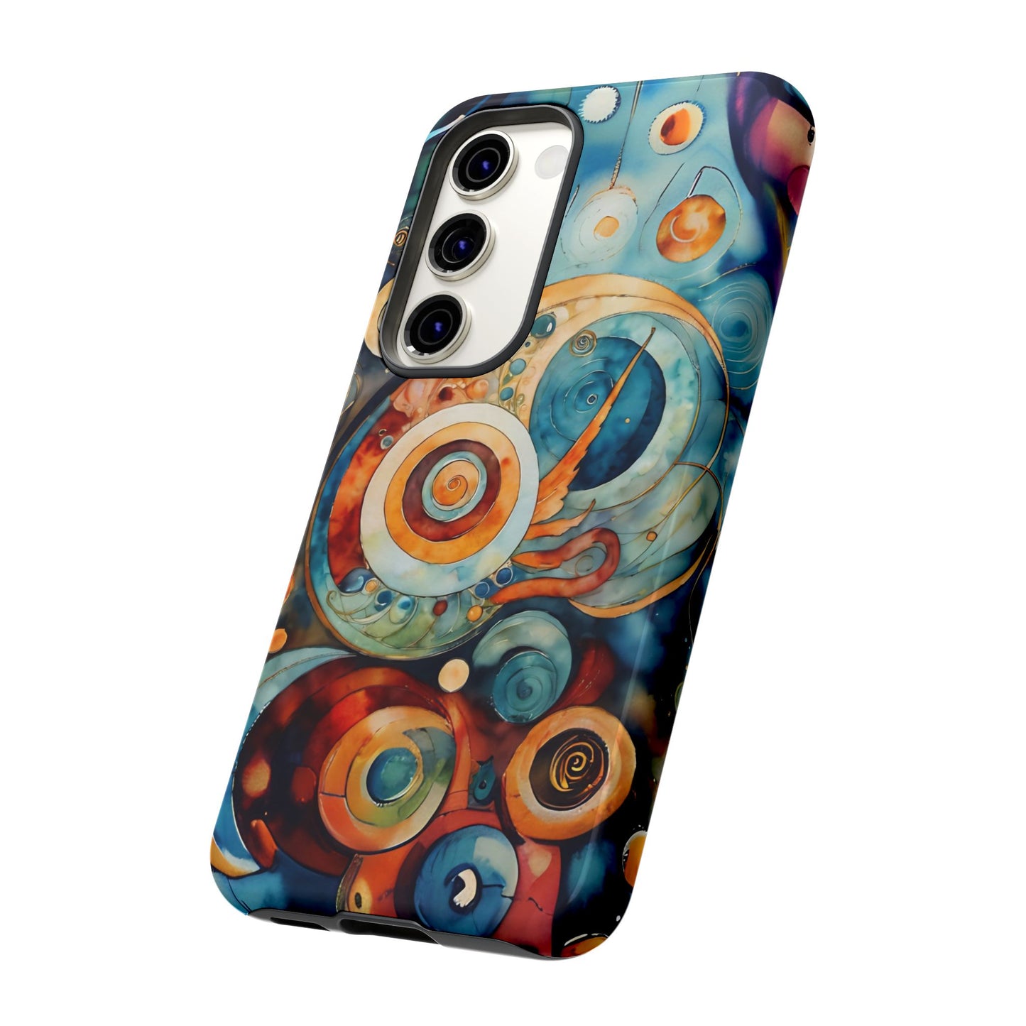 Phone Cases - Beautiful Abstract Circular Art Design