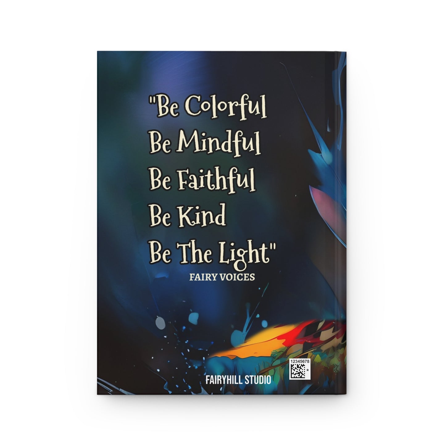 Hardcover Journal Be The Light Journal Art