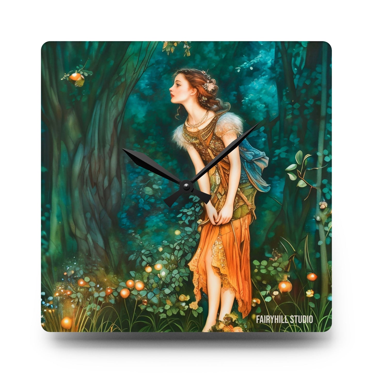 Fairy Forest  Wall Clock