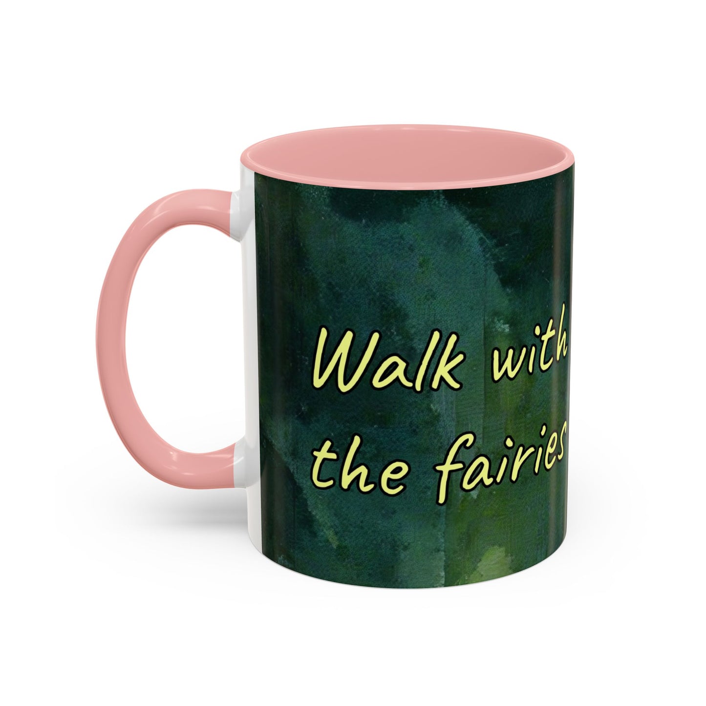 Sleeping Fairy -Themed Coffee Mug with a quote - 11 & 15oz Accent Mug for Fairy/coffee  Lovers