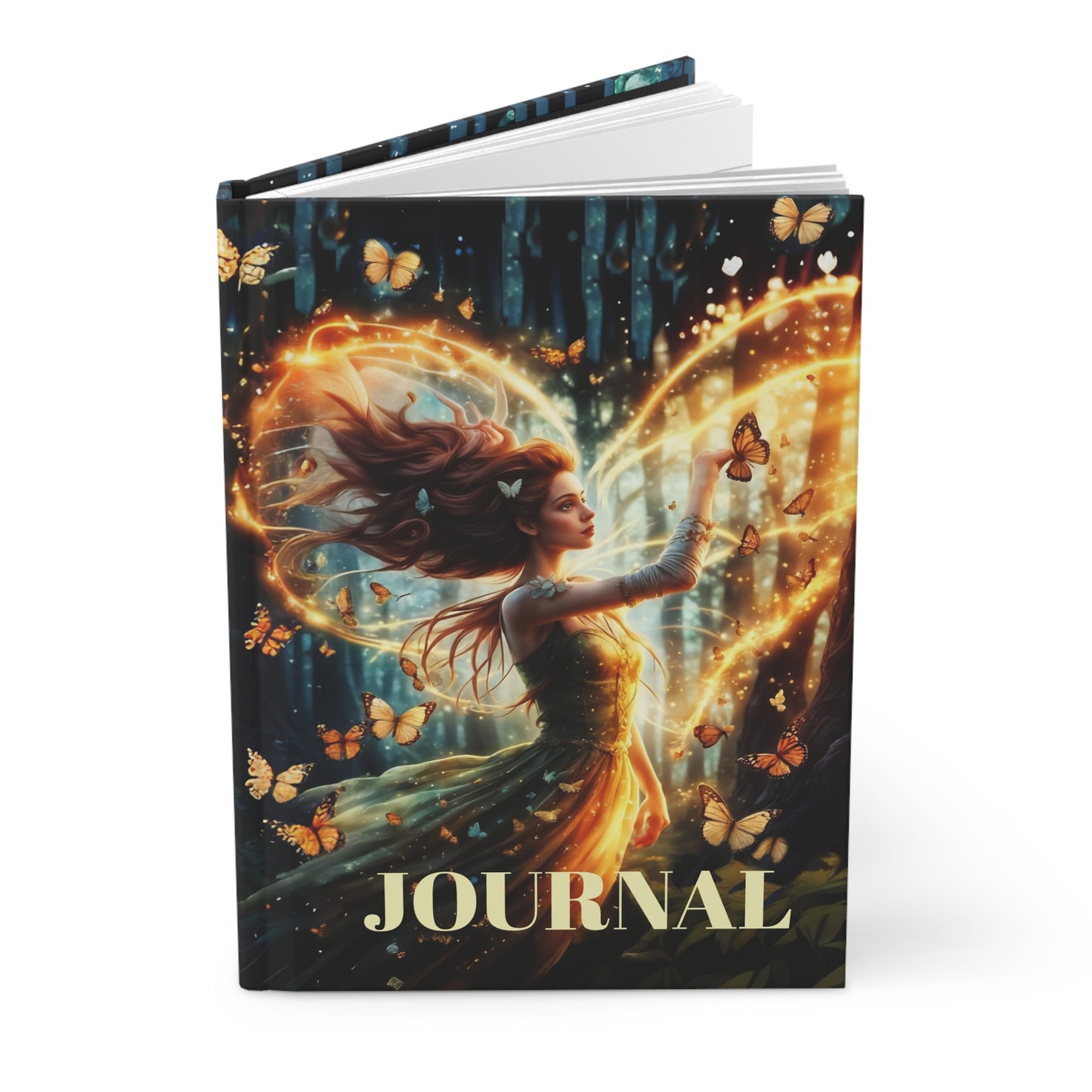 Hardcover Journal FairyHill Studio Fairy Forest Art