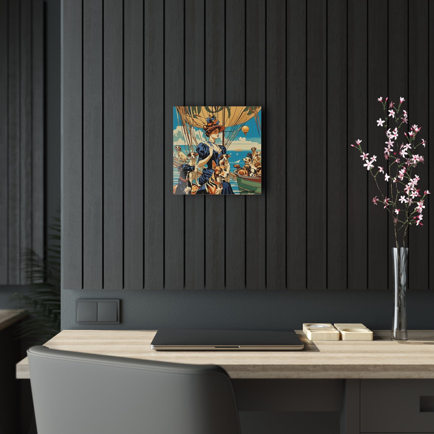Art Acrylic Prints FairyHill Studio Sailing away with my besy friends