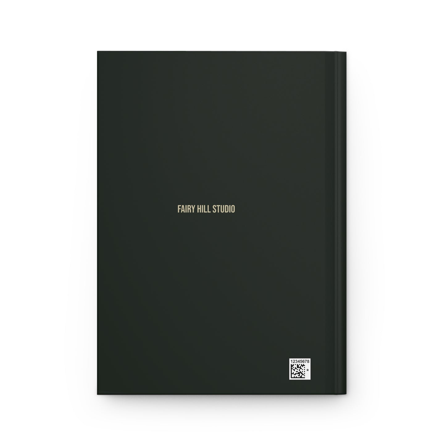 Girl with a black cat Journal hard Cover ,Notebook gift art Matte