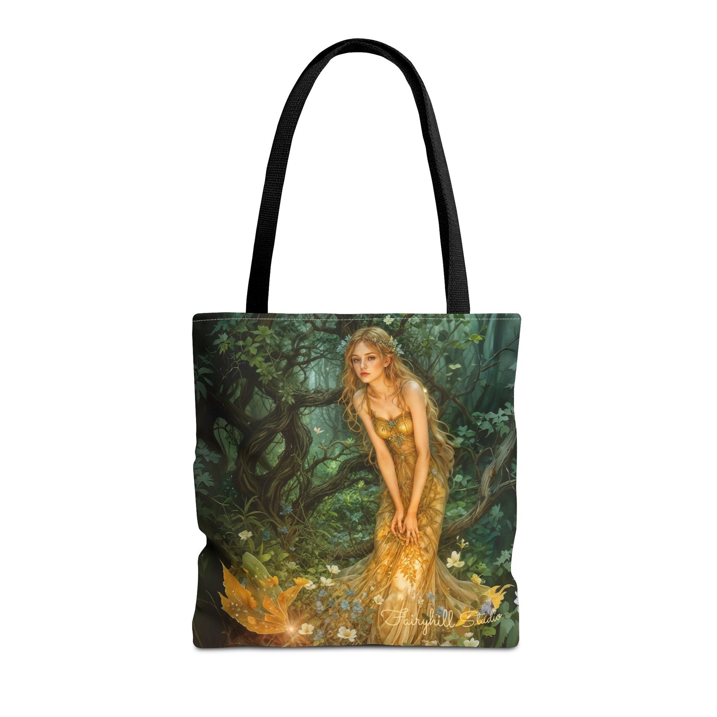 Fairy Forest Tote Bag - Mid-Summer's Eve Art by Fairyhill Studio