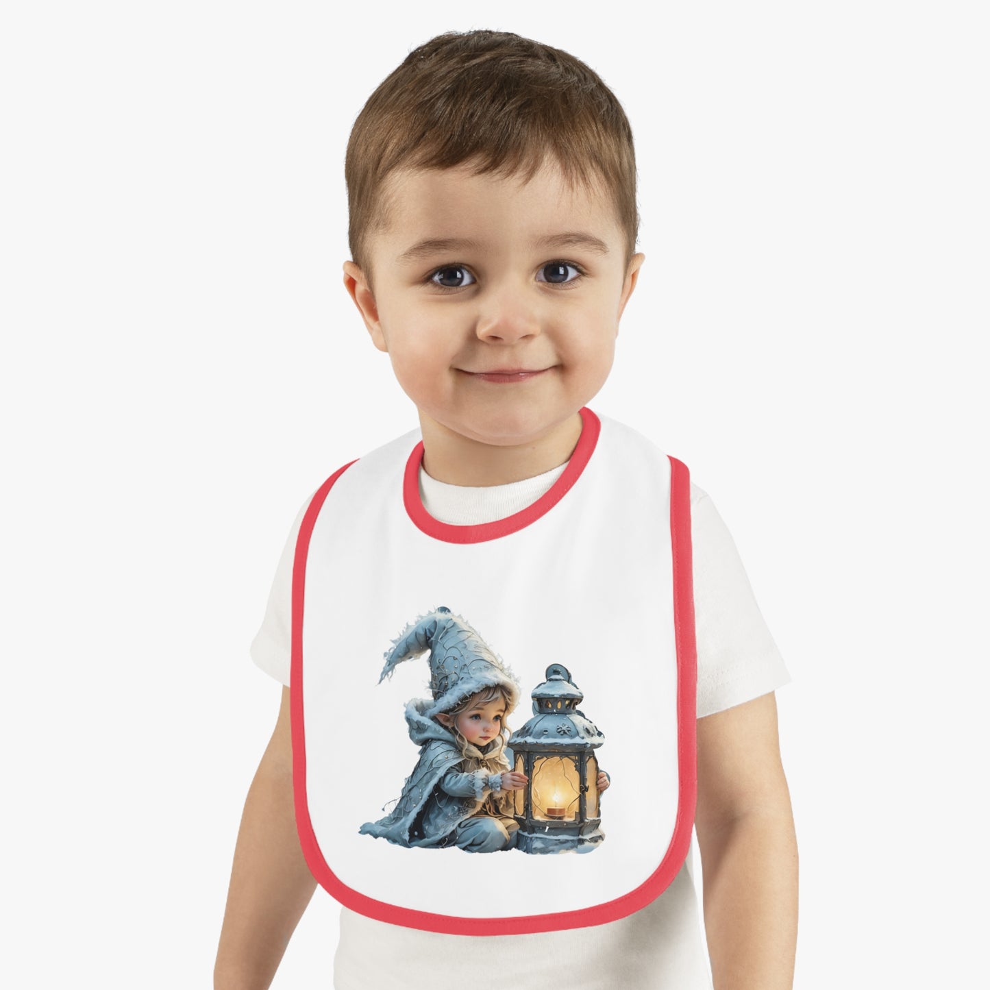 Adorable Baby Bib with Lantern Design - Perfect for Newborns and Gift Giving