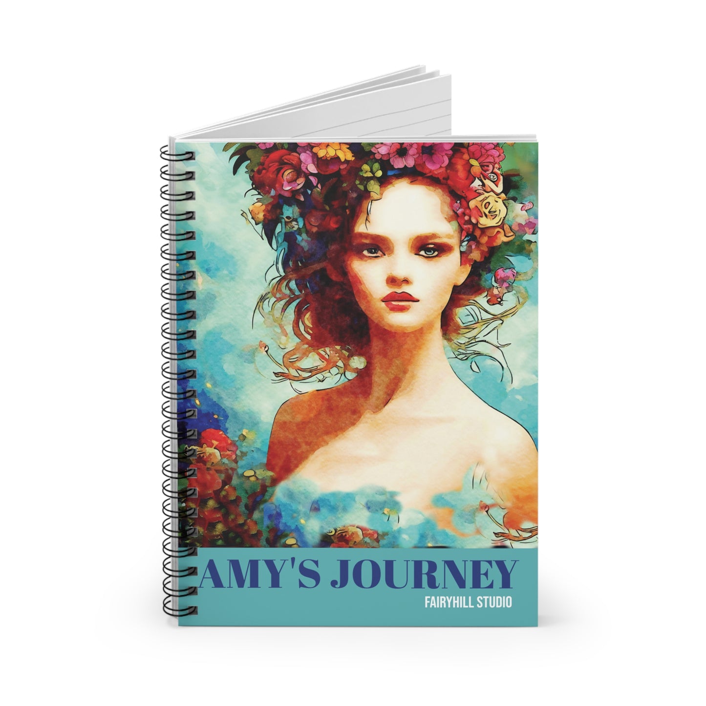 Summer Vibes Personalized Journal Gift notebook - Customized Journal  Notebook Gift Spiral Notebook - Ruled Line
