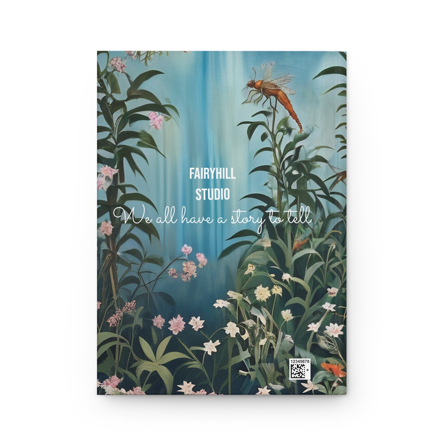 Hardcover Journal Matte  Botanical Garden and Creatures Journal