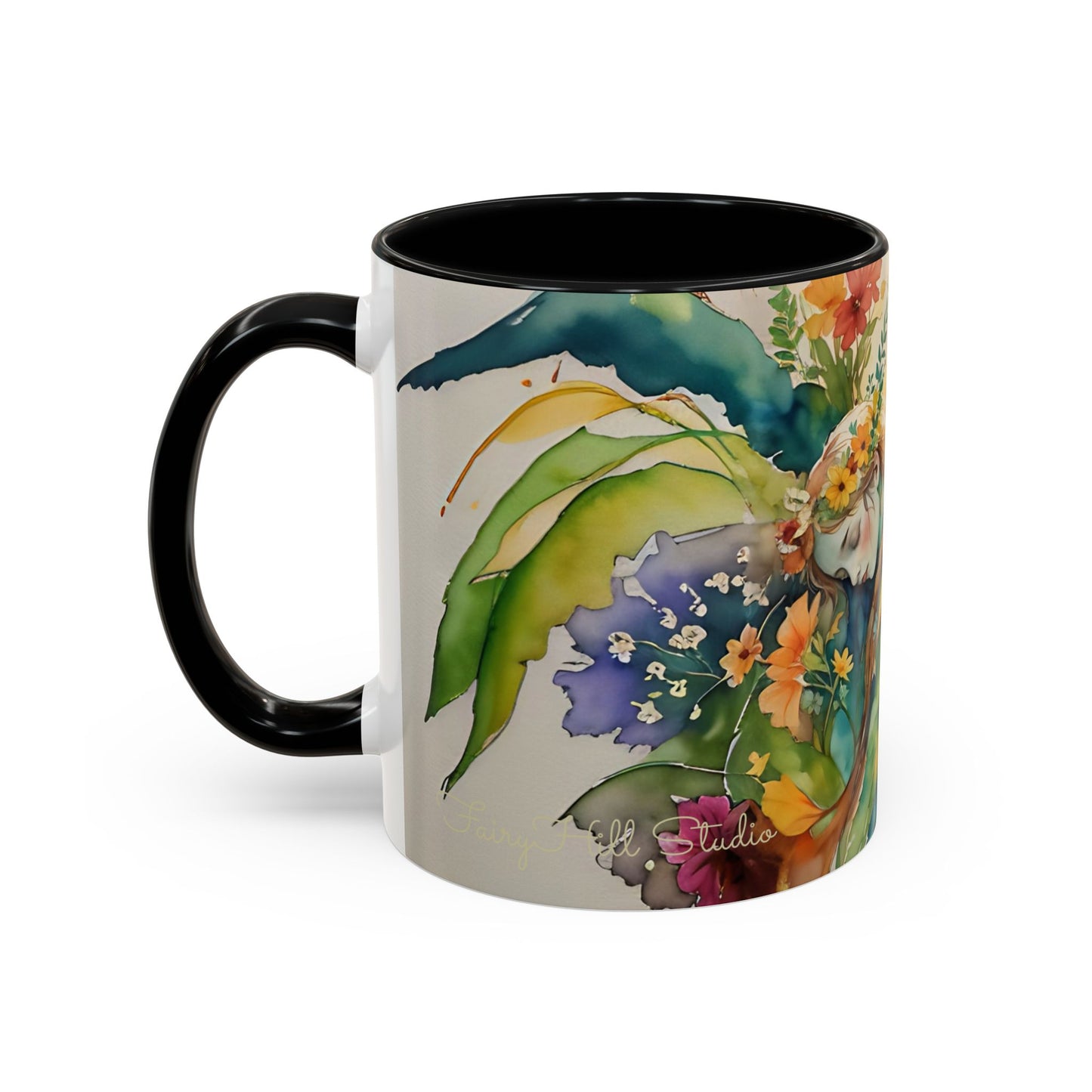 Garden fairy-Themed Coffee Mug - 11 & 15oz Accent Mug for Fairy Lovers