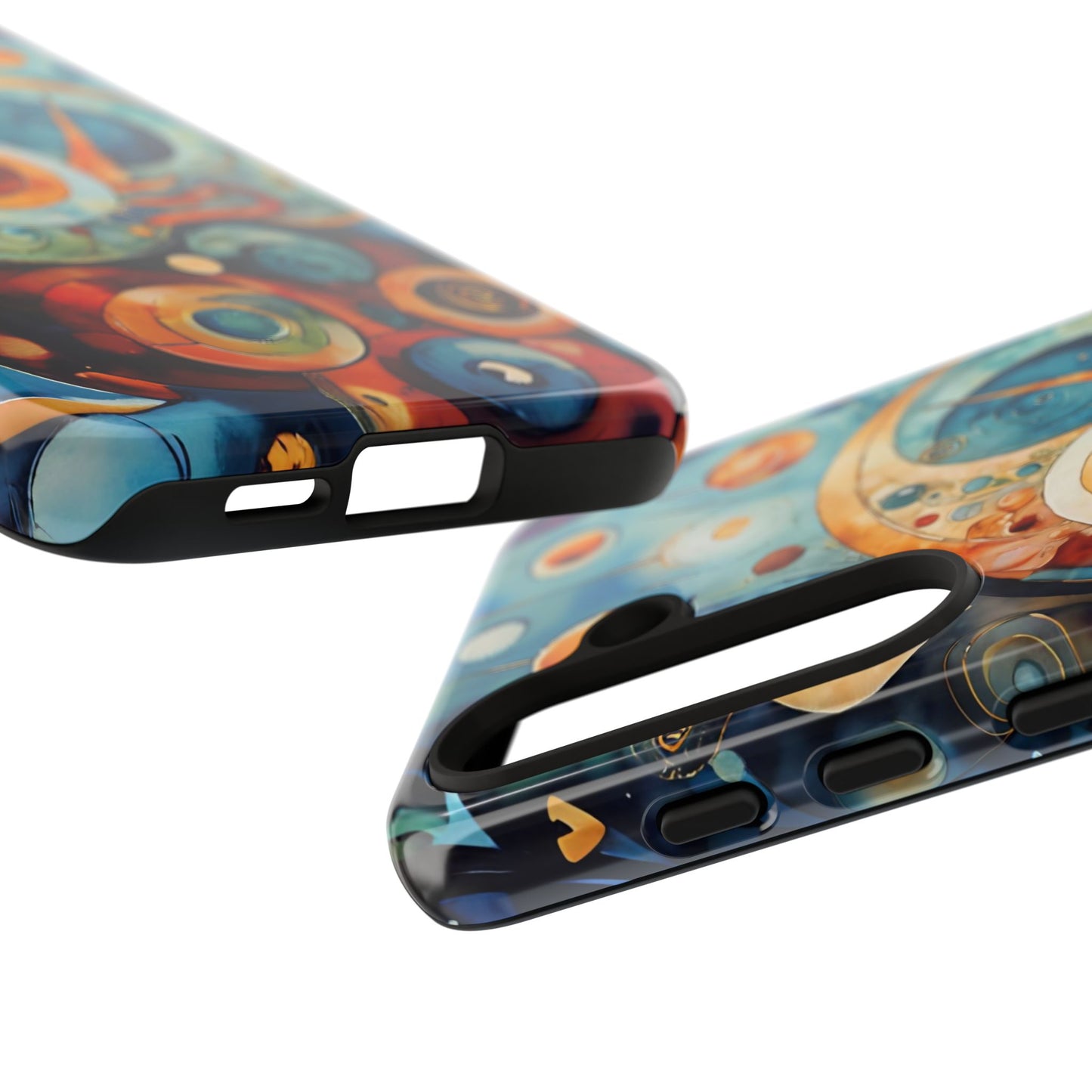 Phone Cases - Beautiful Abstract Circular Art Design