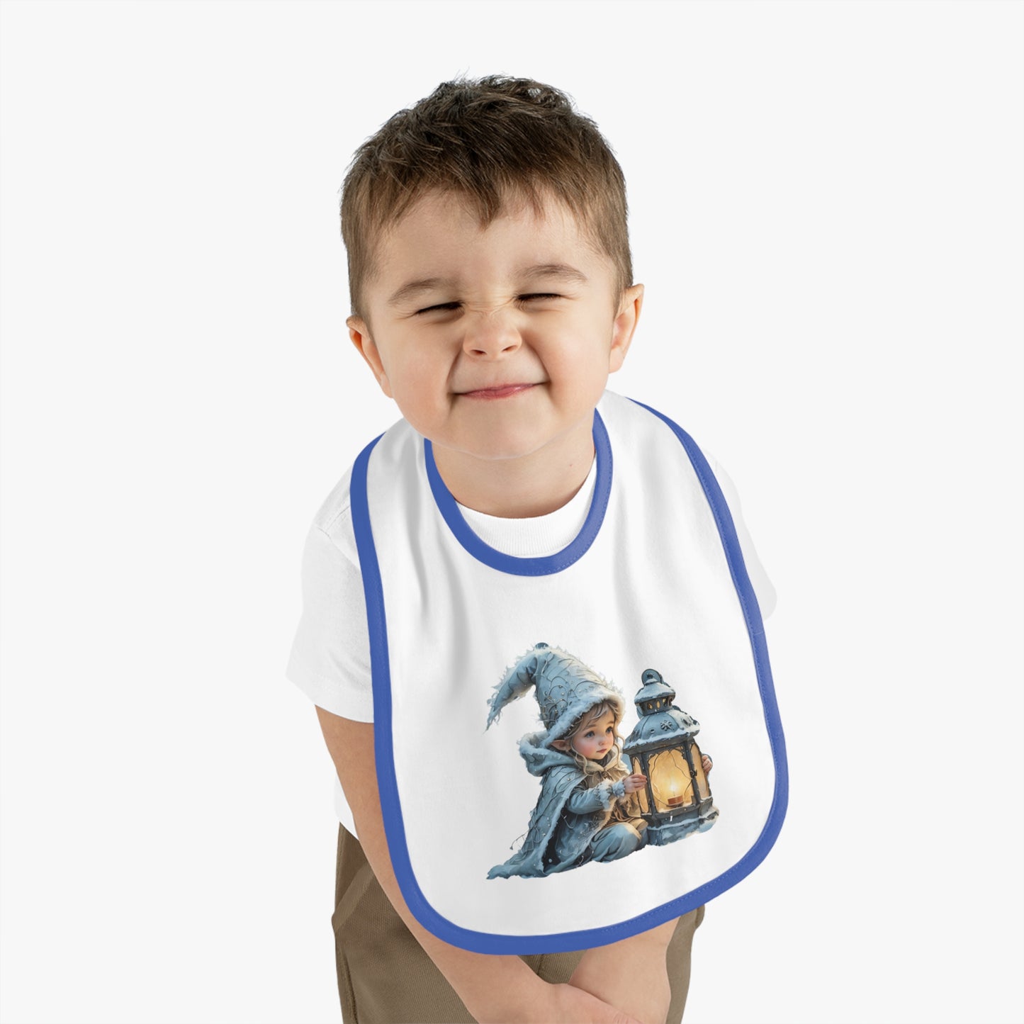 Adorable Baby Bib with Lantern Design - Perfect for Newborns and Gift Giving