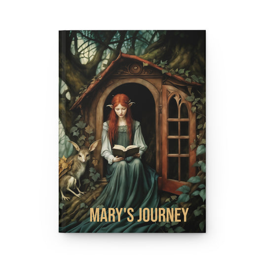 Hardcover Journal Matte Customized Tree House Memories Notebook Gift Art
