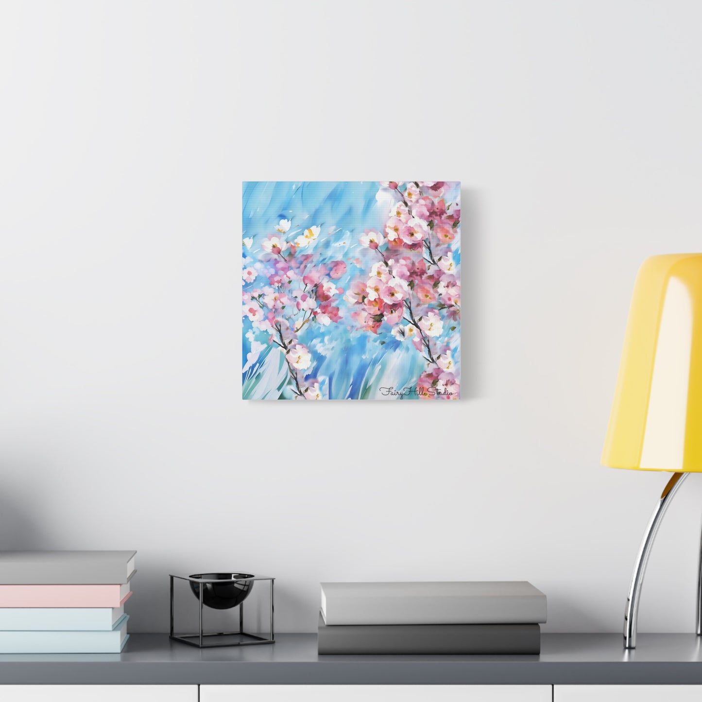 Canvas Wall Art - Floral Cherry Blossom