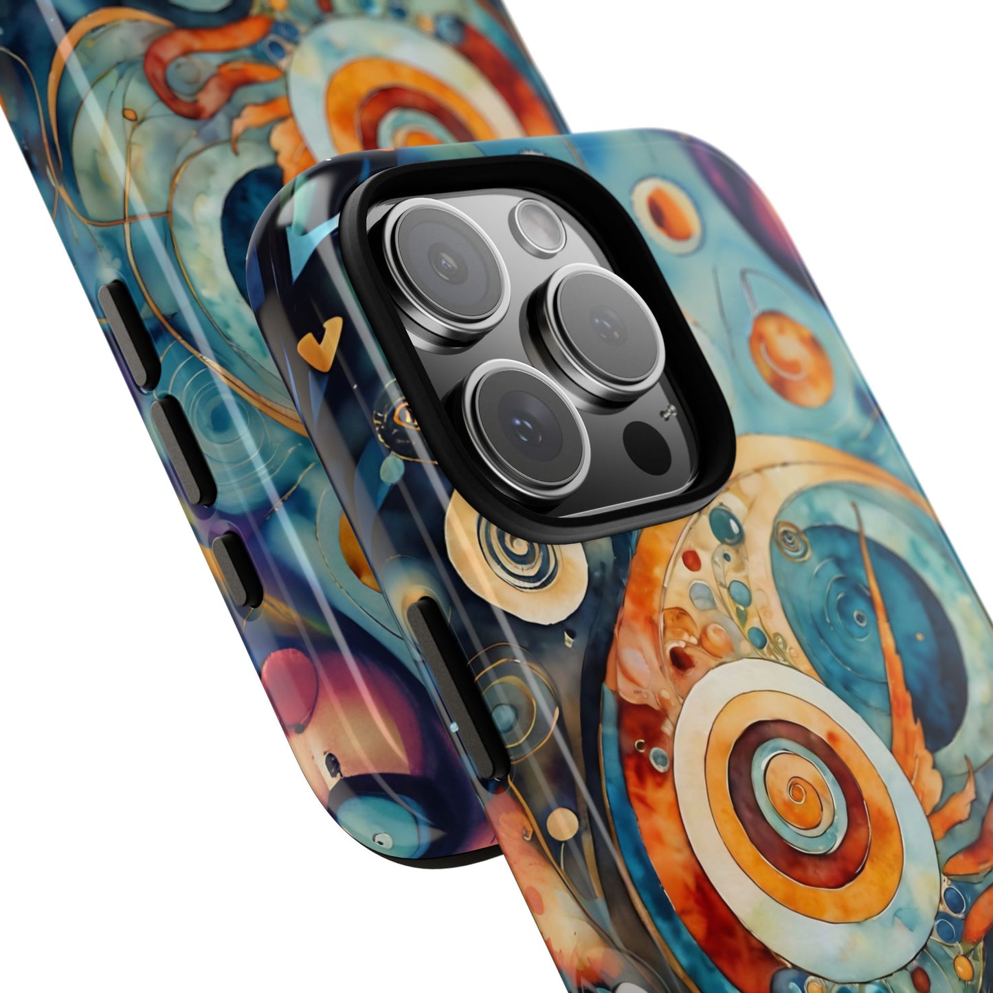 Phone Cases - Beautiful Abstract Circular Art Design