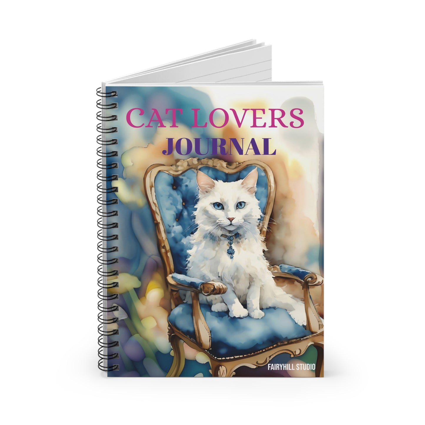 Cat Lovers Spiral Notebook