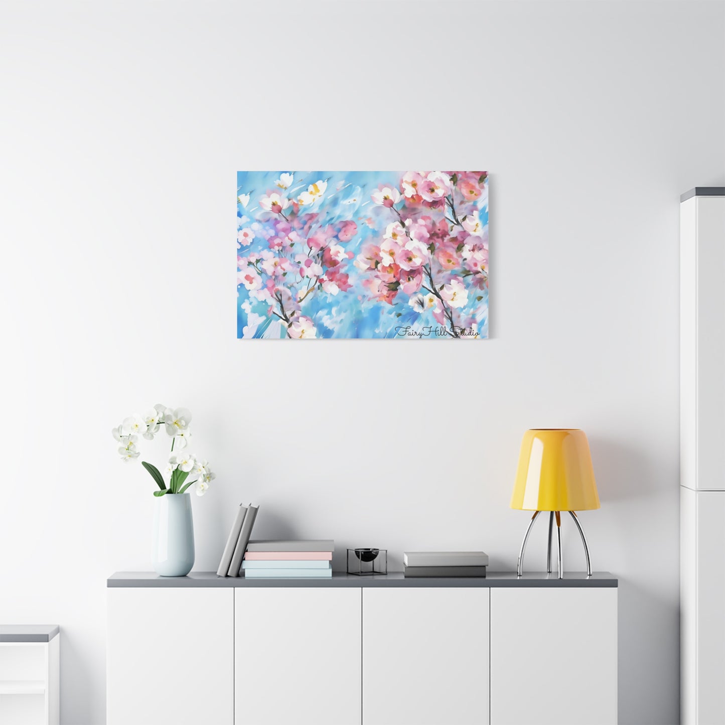 Canvas Wall Art - Floral Cherry Blossom