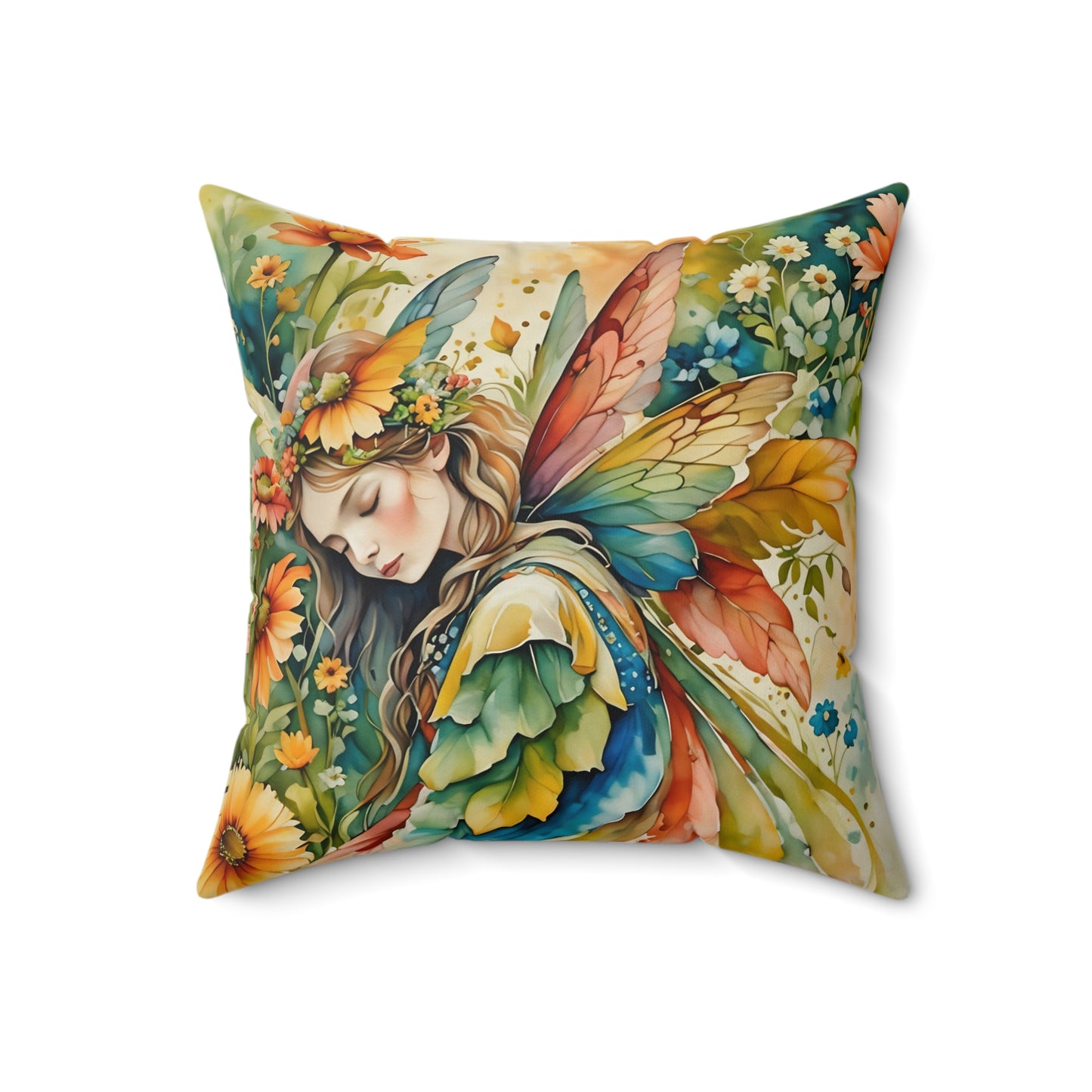 Garden fairy Blessing Pillow