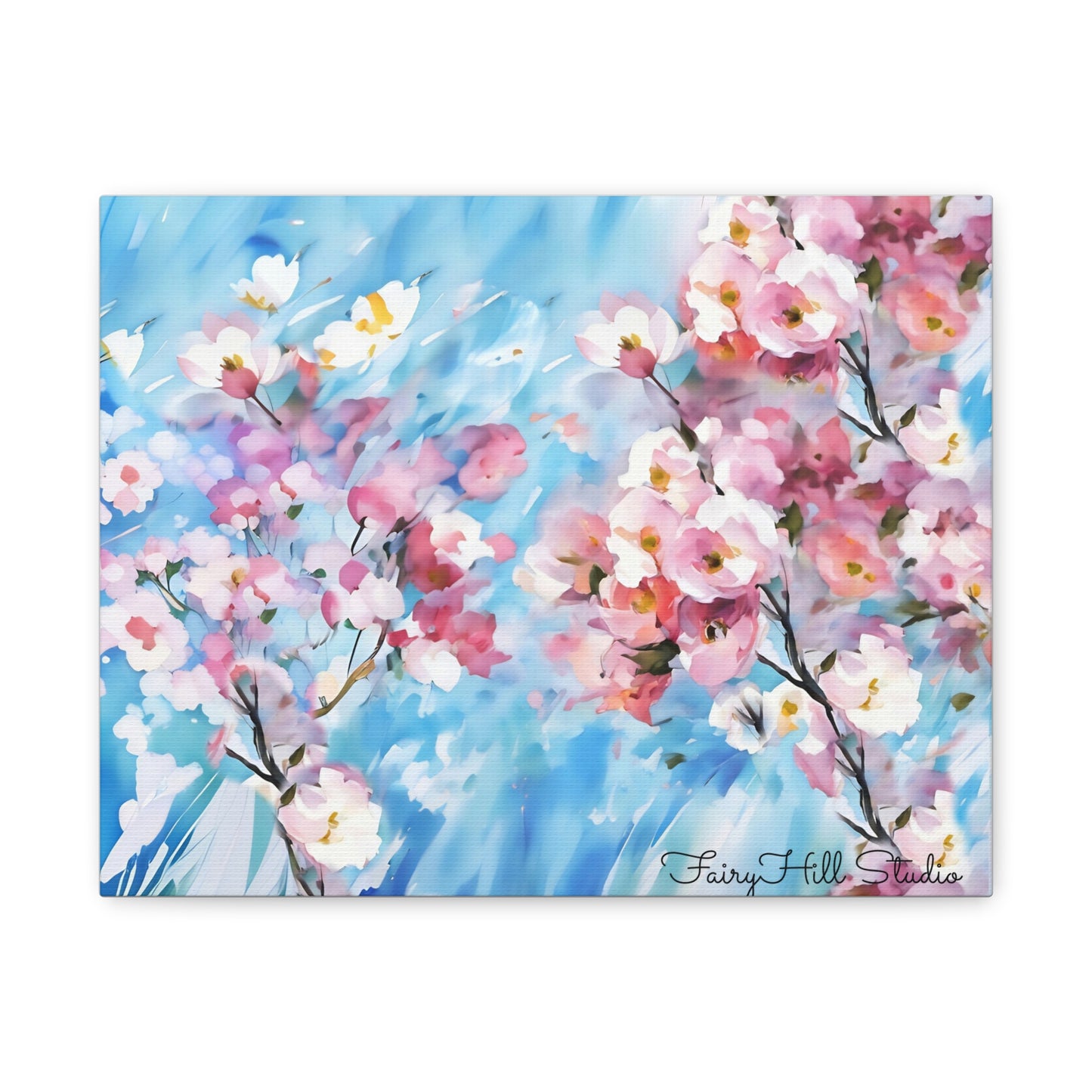 Canvas Wall Art - Floral Cherry Blossom