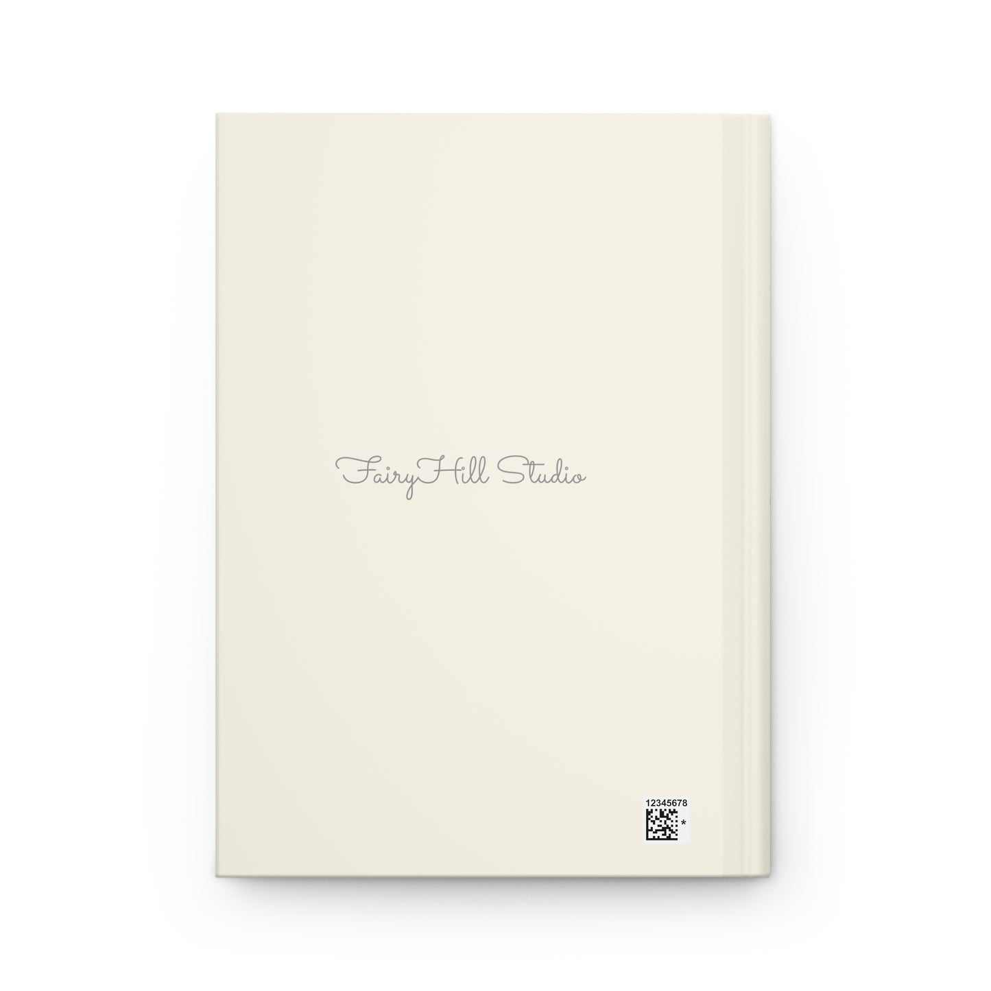 Custom Cream Hardcover Journal