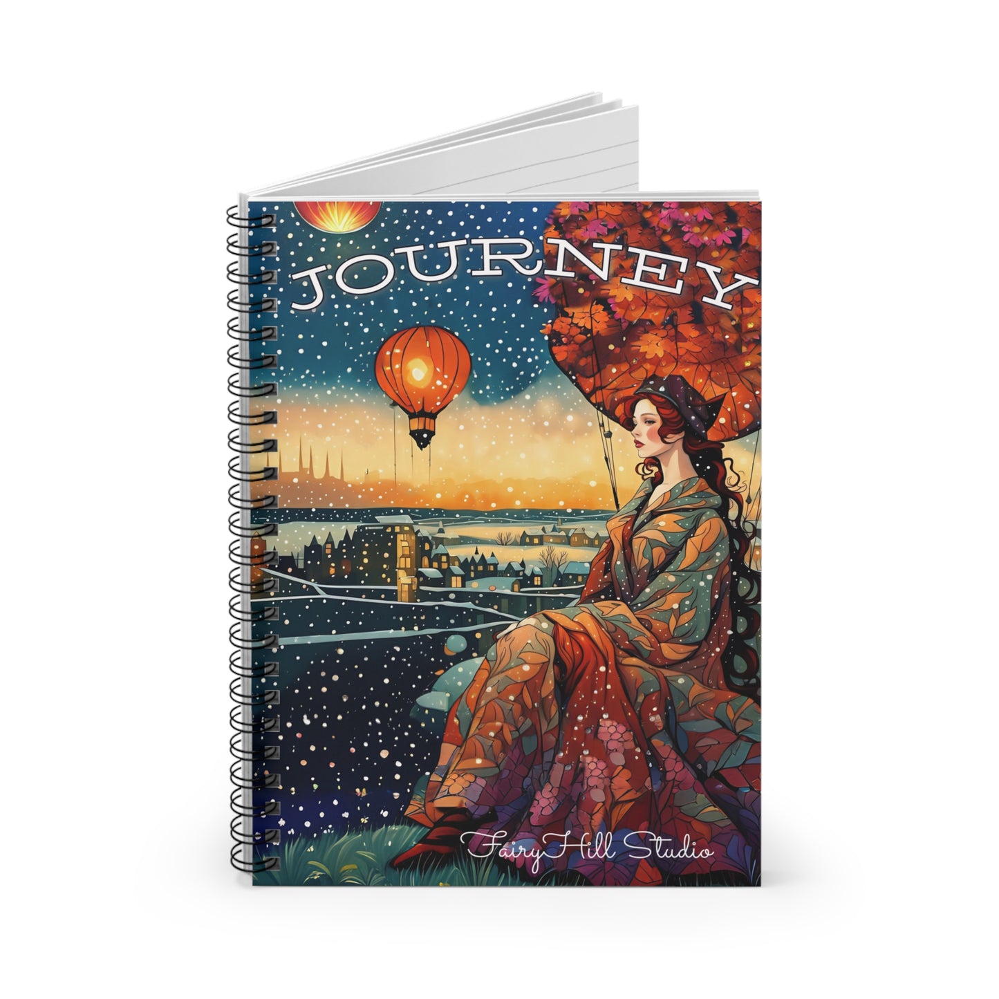 Spiral Notebook -  A Snowy Day