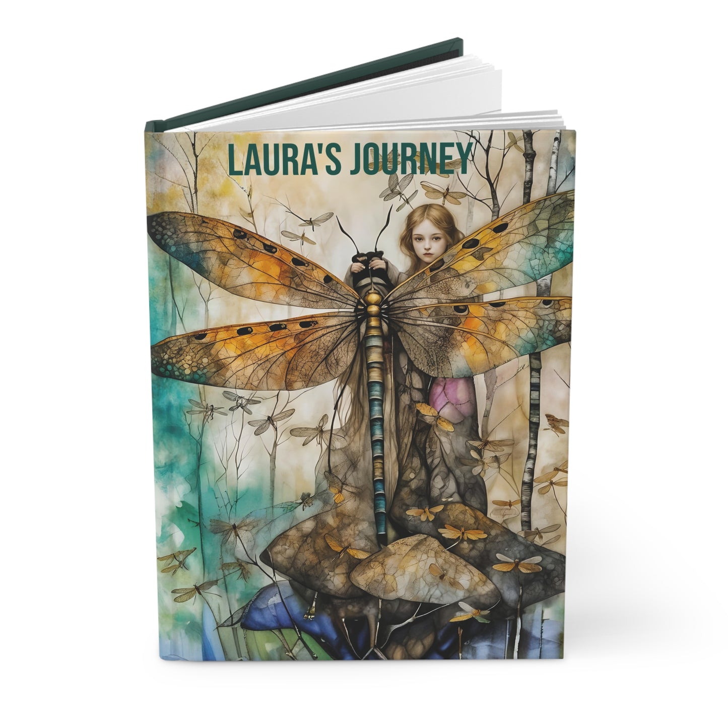 Journal hard Cover ,Notebook gift art Matte
