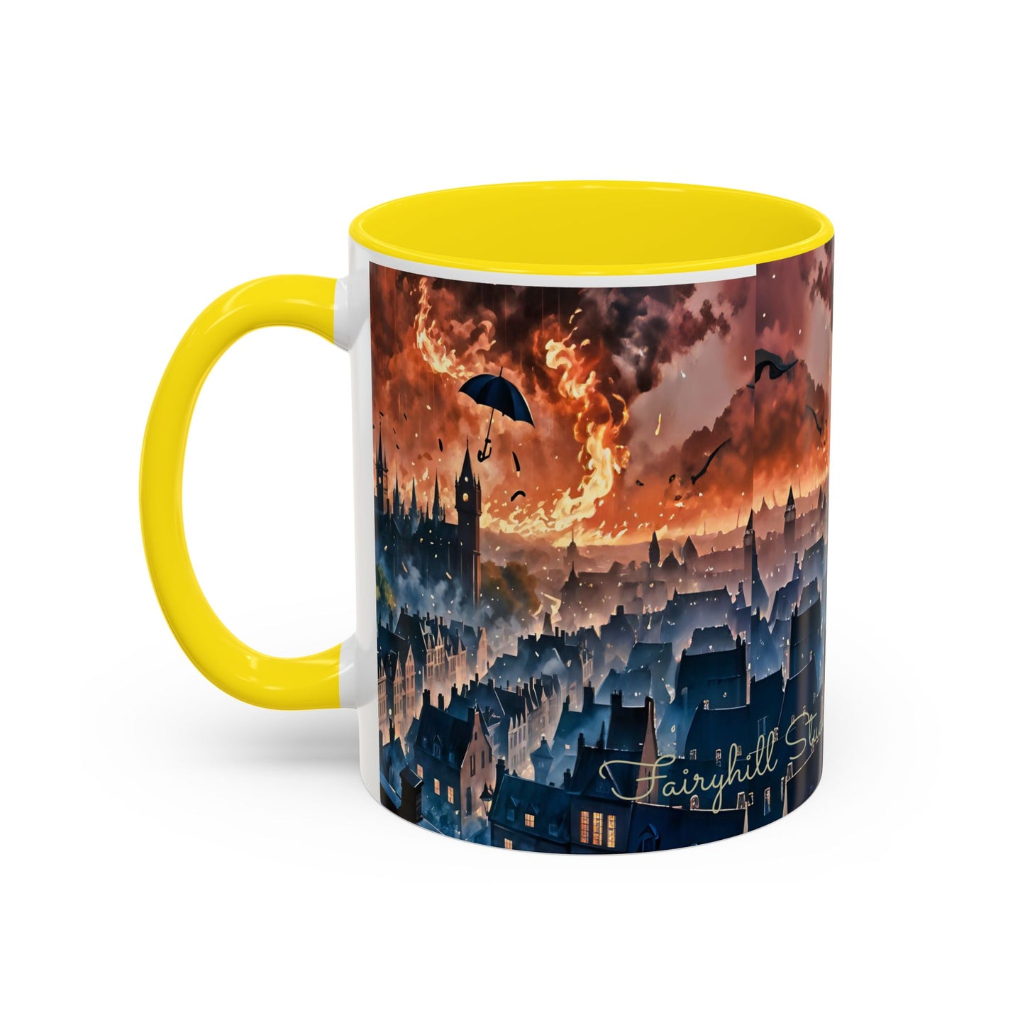 Coffee Mug Mary Poppins Night Cityscape 11oz