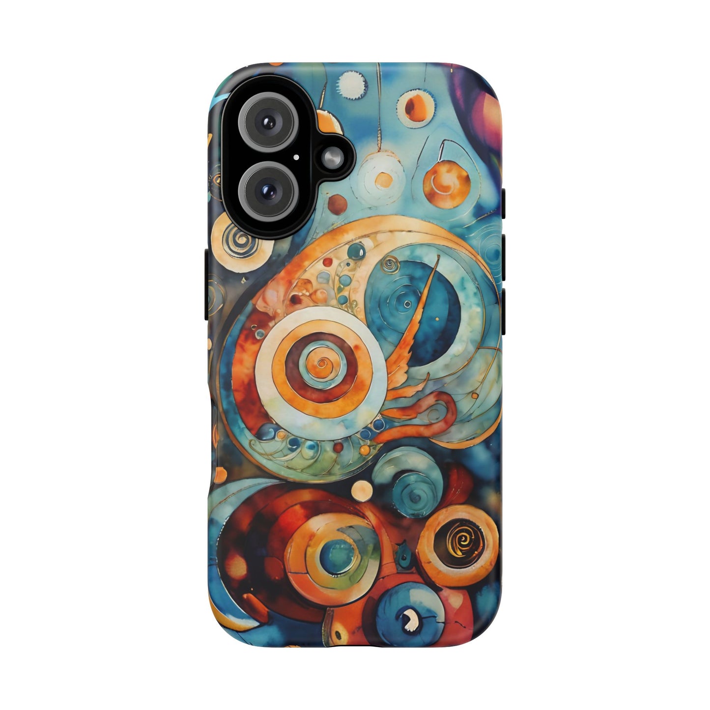 Phone Cases - Beautiful Abstract Circular Art Design