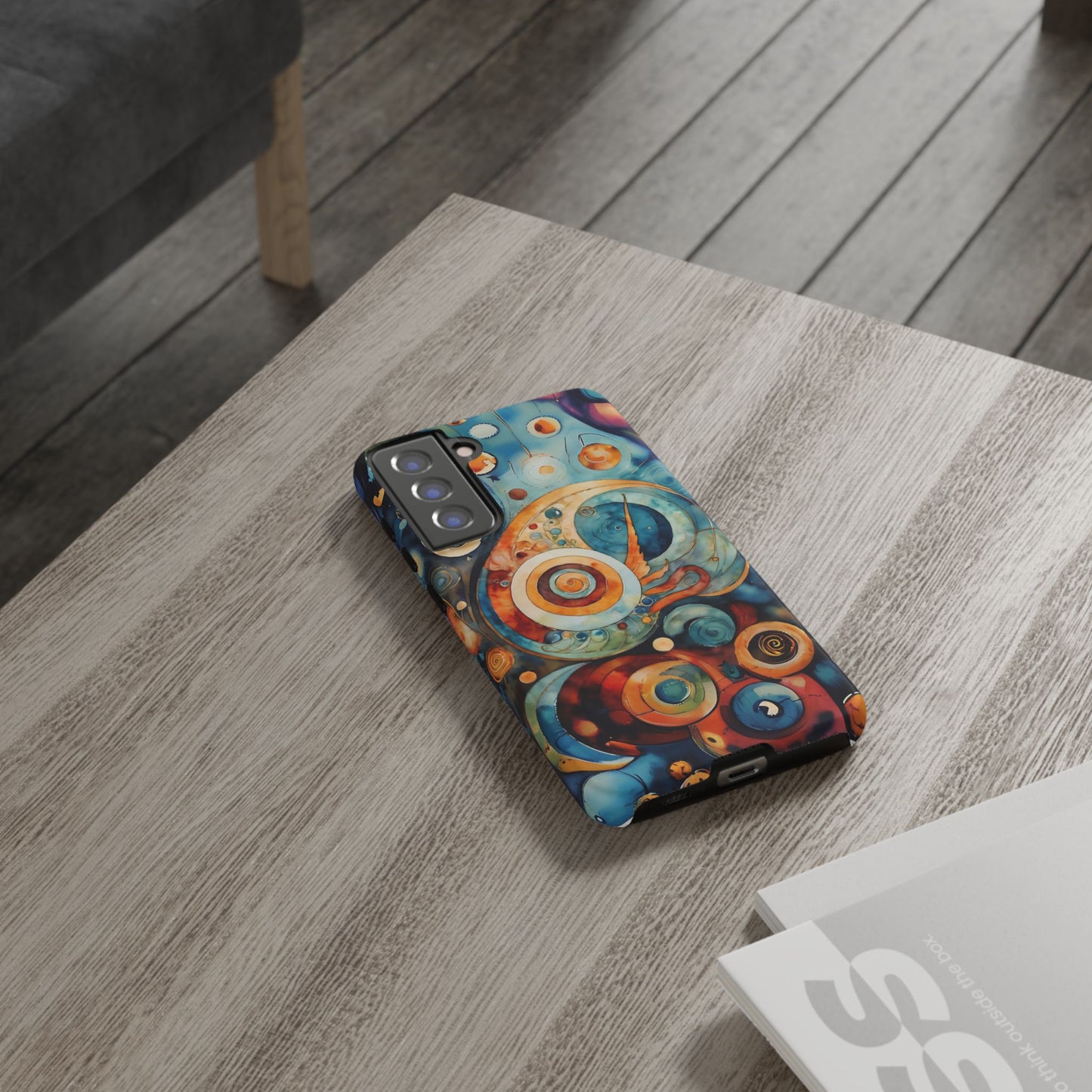 Phone Cases - Beautiful Abstract Circular Art Design