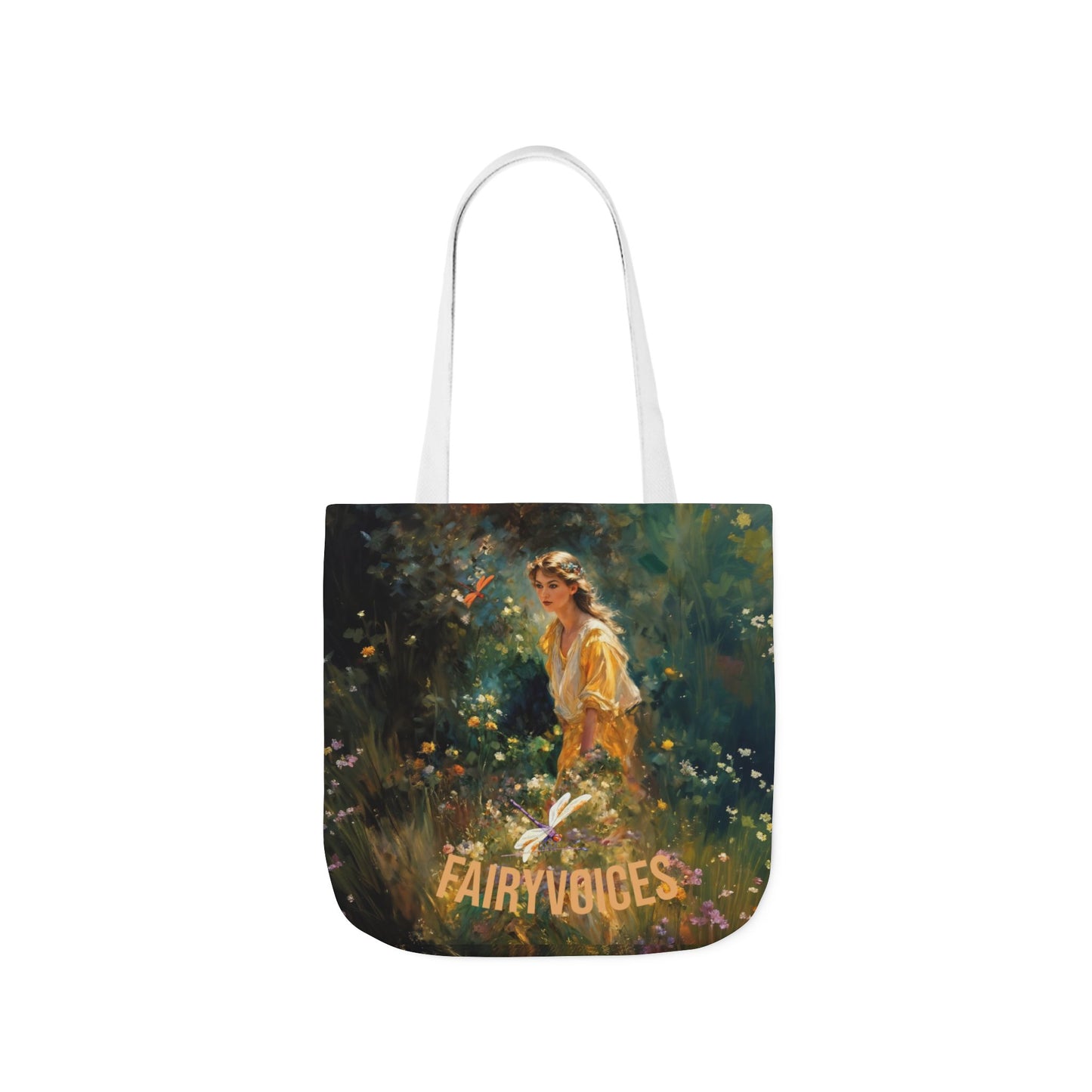 FAIRY VOICES - Canvas Tote Bag - Perfect for Beach Days, Eco-Friendly Shopping, and Summer Fun!