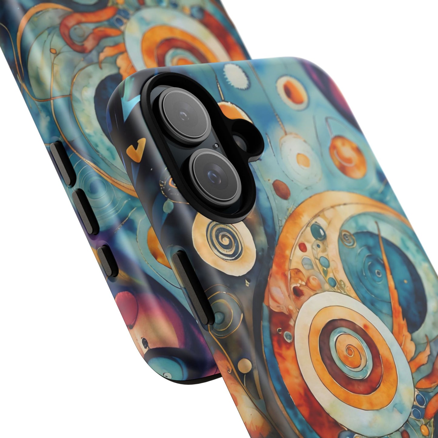 Phone Cases - Beautiful Abstract Circular Art Design