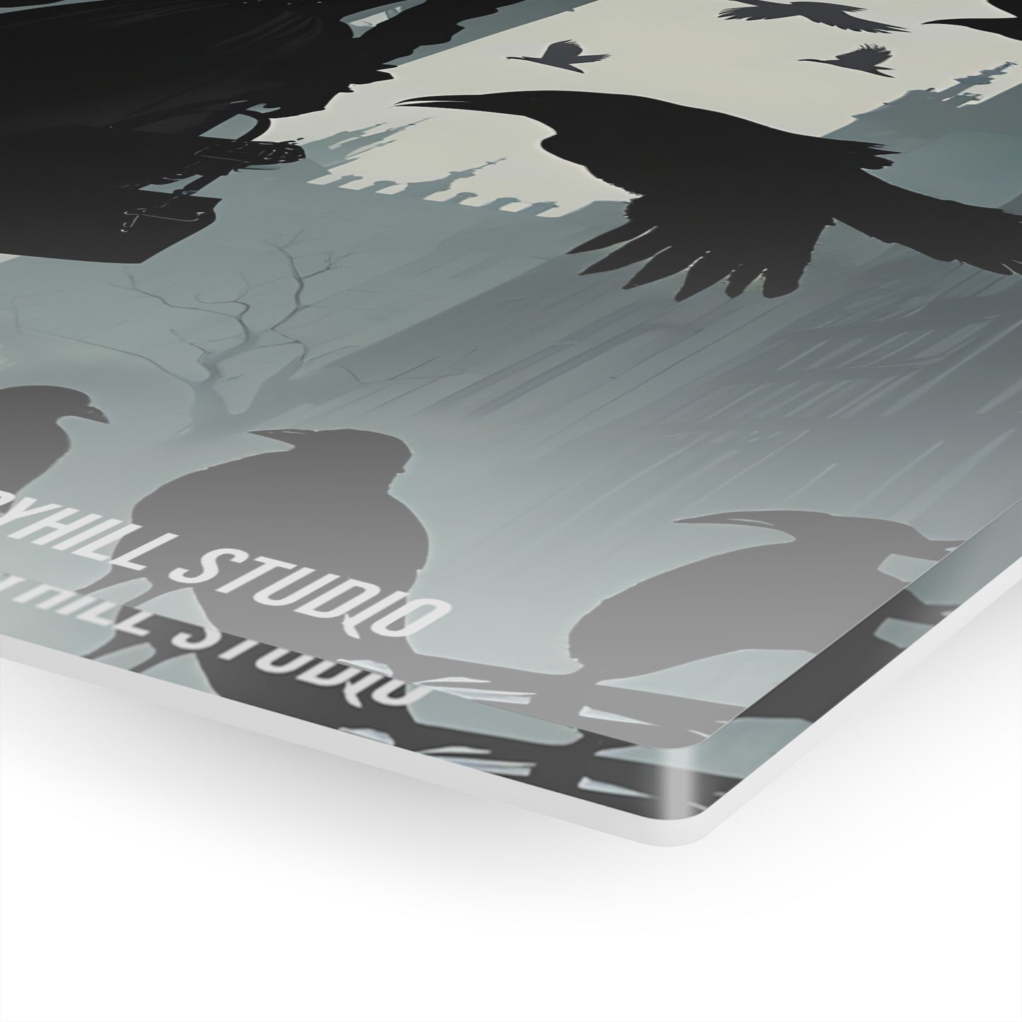 Art Acrylic Prints FairyHill  London Crows  Art