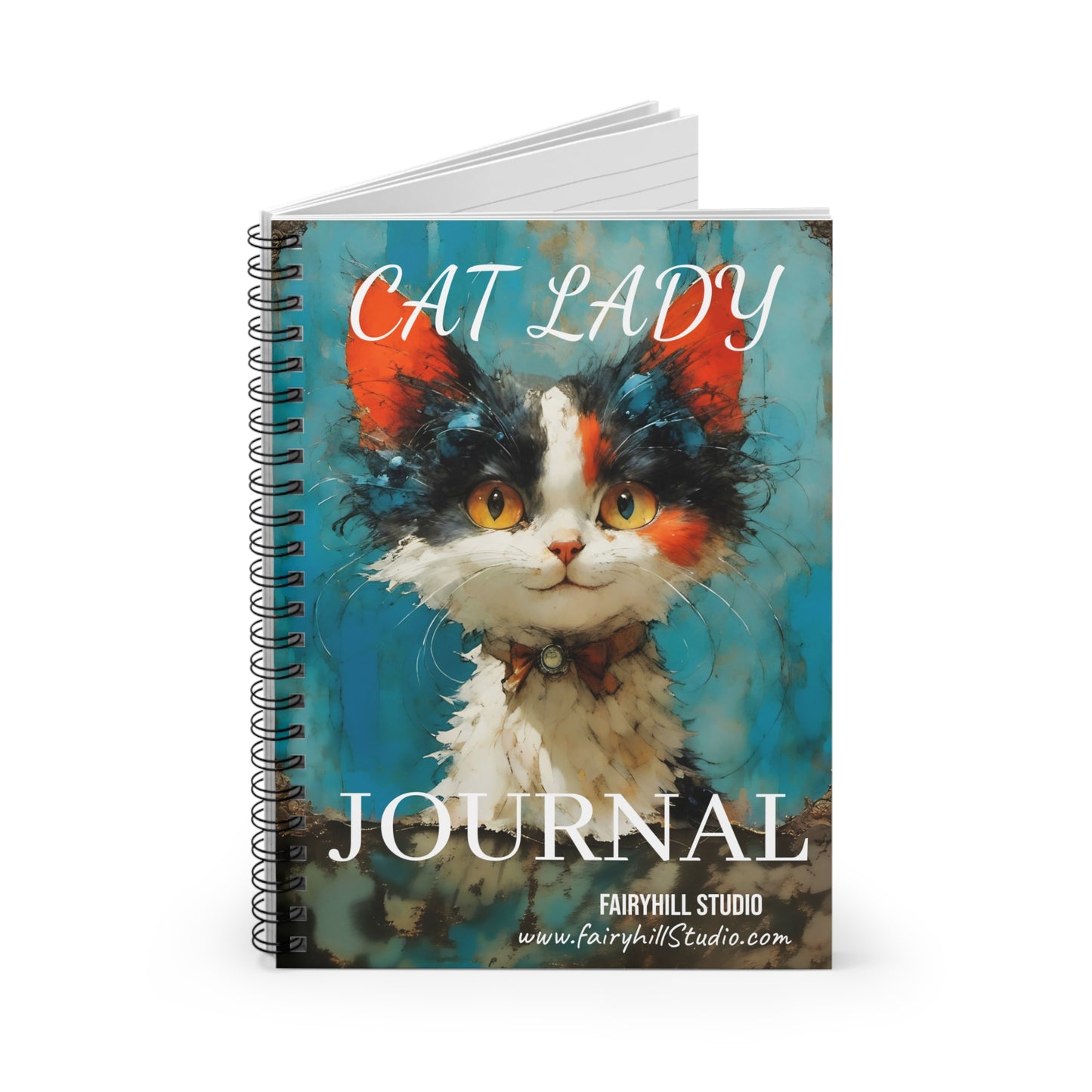 Cat Lady Notebook - Spiral