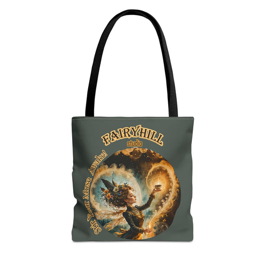 Fairy Tote Bag Embrace your Muse Art Coffee Lover Gift