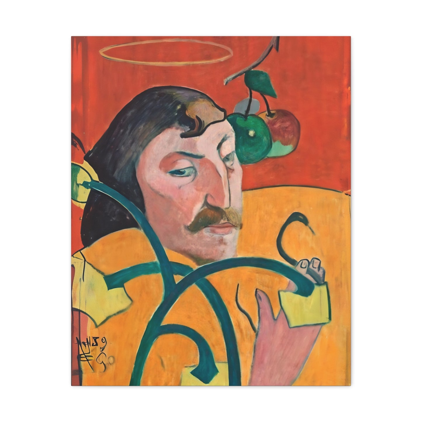 Canvas Print - Gauguin Self-Portrait